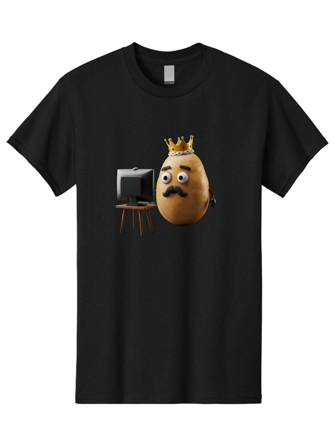 King-Potato Men'S Graphic Tee, 100% Cotton, Comfortable Casual Summer Wear, Machine Washable, Vintage Camera, Old Camera, Antique Camera, Black Camera, Classic Photography, Photography Equipment, Nostalgic Device, Film Camera, Camera Art Bai080 15