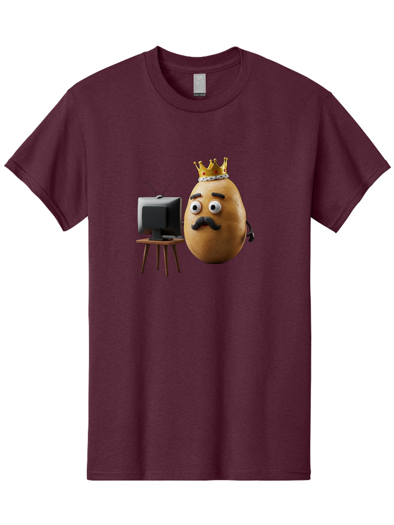 King-Potato Men'S Graphic Tee, 100% Cotton, Comfortable Casual Summer Wear, Machine Washable, Vintage Camera, Old Camera, Antique Camera, Black Camera, Classic Photography, Photography Equipment, Nostalgic Device, Film Camera, Camera Art Bai080 3