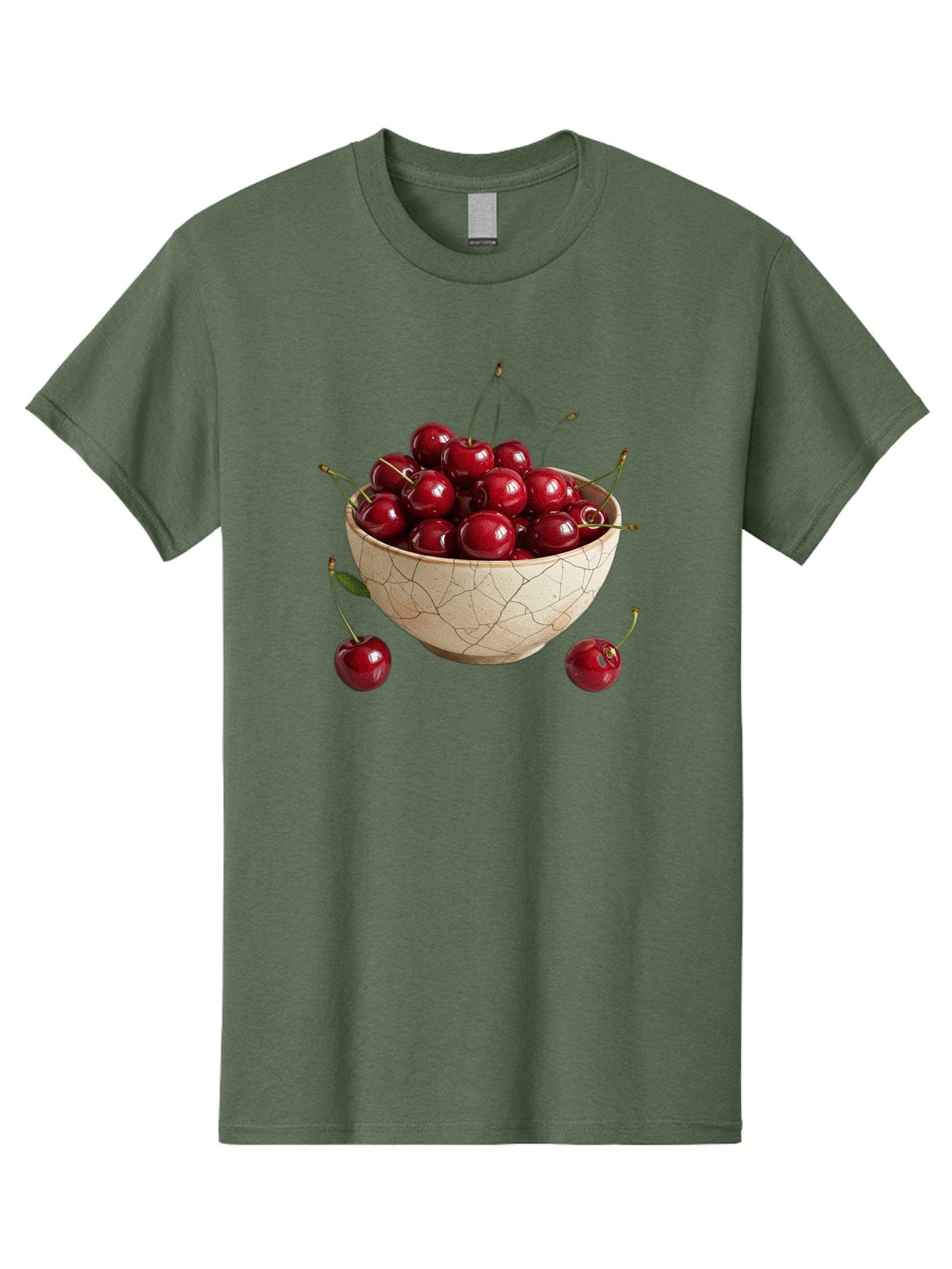 Kintsugi-Bowl-Of-Cherries Men'S Graphic Tee, 100% Cotton, Comfortable Casual Summer Wear, Machine Washable, Vintage Camera, Old Camera, Antique Camera, Black Camera, Classic Photography, Photography Equipment, Nostalgic Device, Film Camera, Bai081 13