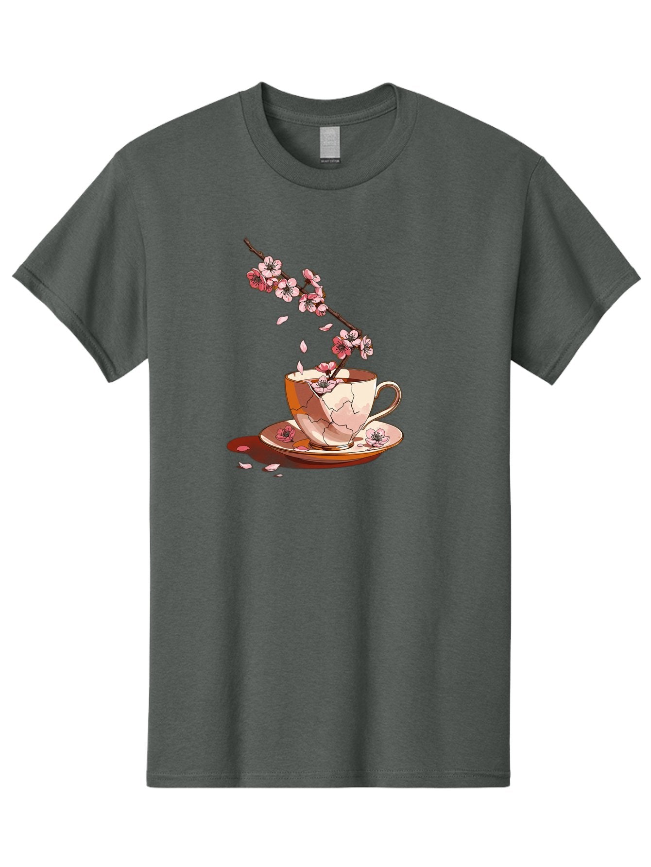 Kintsugi-Tea-Cup Men'S Graphic Tee, 100% Cotton, Comfortable Casual Summer Wear, Machine Washable, Vintage Camera, Old Camera, Antique Camera, Black Camera, Classic Photography, Photography Equipment, Nostalgic Device, Film Camera, Camera Art Bai082 5