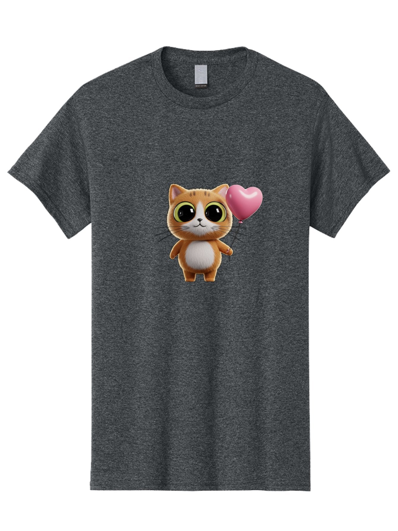 Kitty-With-Heart-Balloon Men'S Graphic Tee, 100% Cotton, Comfortable Casual Summer Wear, Machine Washable, Vintage Camera, Old Camera, Antique Camera, Black Camera, Classic Photography, Photography Equipment, Nostalgic Device, Film Camera, Bai083 14