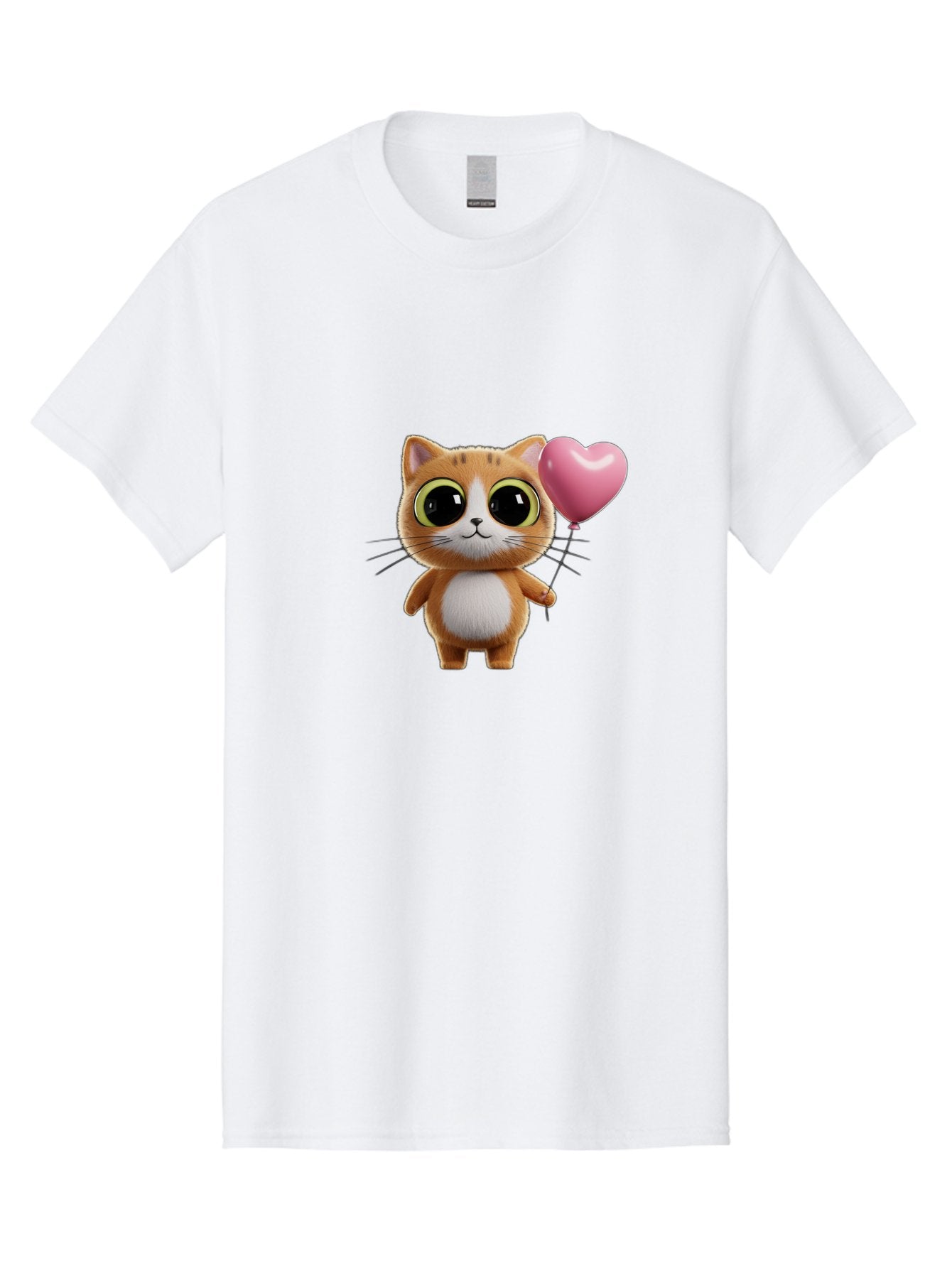 Kitty-With-Heart-Balloon Men'S Graphic Tee, 100% Cotton, Comfortable Casual Summer Wear, Machine Washable, Vintage Camera, Old Camera, Antique Camera, Black Camera, Classic Photography, Photography Equipment, Nostalgic Device, Film Camera, Bai083 5