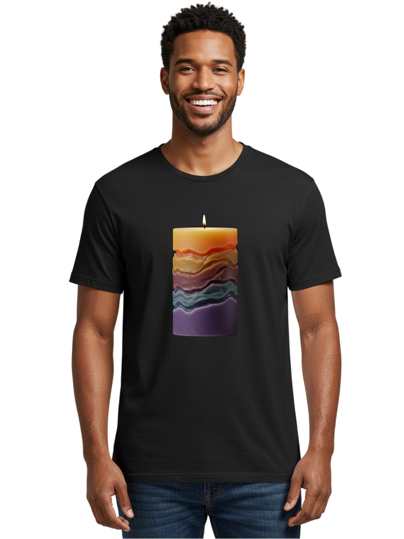 Layered-Candle Men'S Graphic Tee, 100% Cotton, Comfortable Casual Summer Wear, Machine Washable, Vintage Camera, Old Camera, Antique Camera, Black Camera, Classic Photography, Photography Equipment, Nostalgic Device, Film Camera, Camera Art Bai088 22
