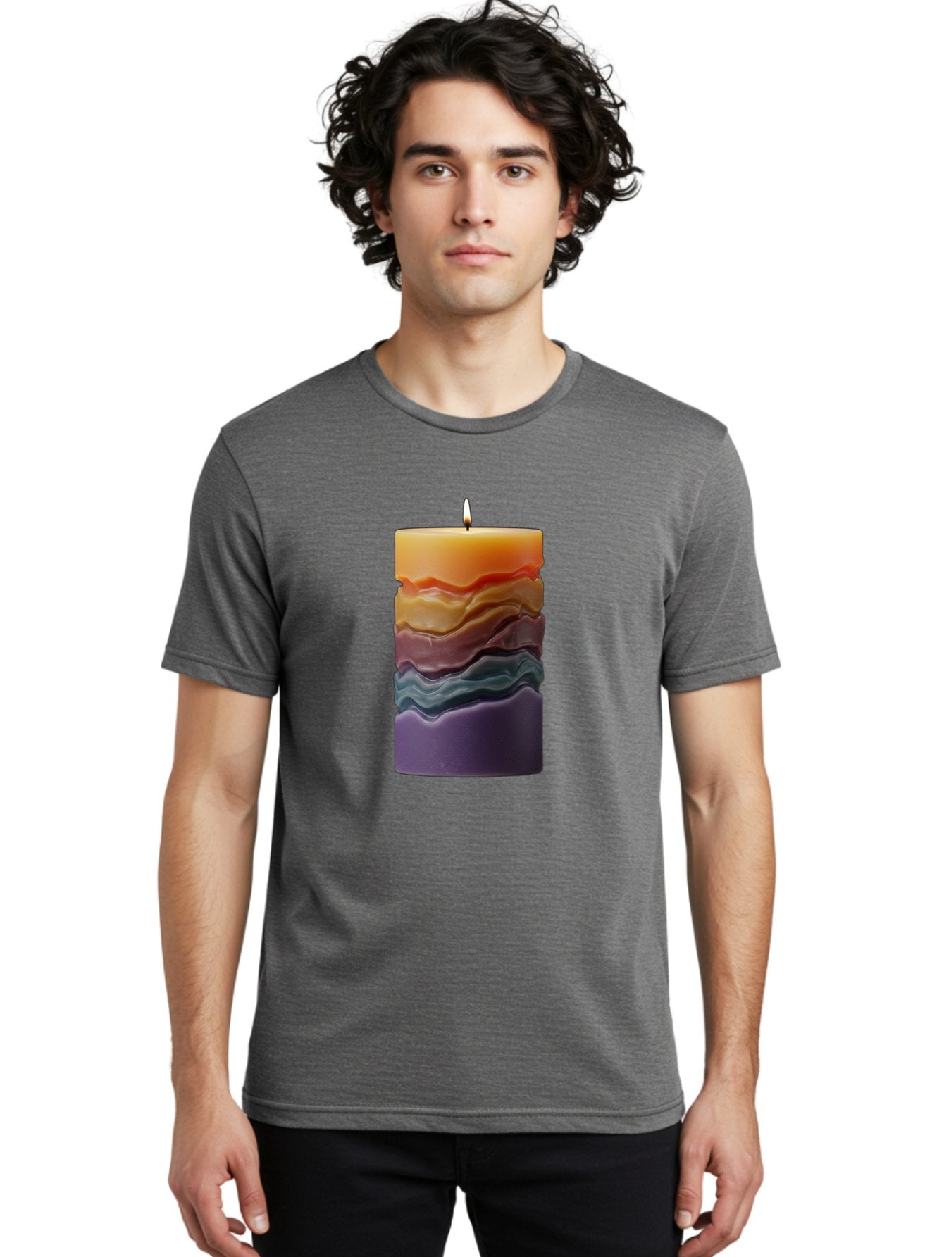 Layered-Candle Men'S Graphic Tee, 100% Cotton, Comfortable Casual Summer Wear, Machine Washable, Vintage Camera, Old Camera, Antique Camera, Black Camera, Classic Photography, Photography Equipment, Nostalgic Device, Film Camera, Camera Art Bai088 24