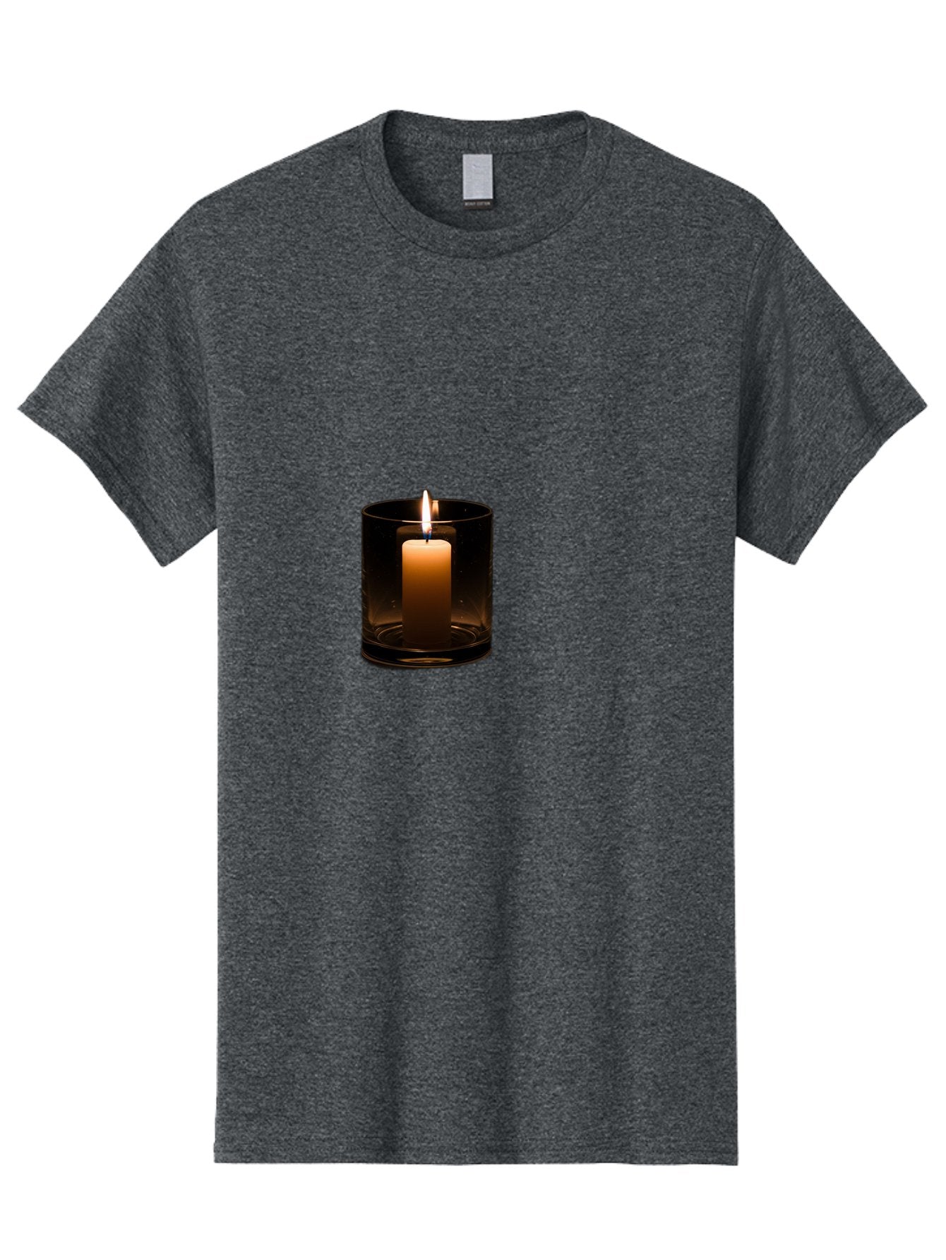 Lit-Candle-2 Men'S Graphic Tee, 100% Cotton, Comfortable Casual Summer Wear, Machine Washable, Vintage Camera, Old Camera, Antique Camera, Black Camera, Classic Photography, Photography Equipment, Nostalgic Device, Film Camera, Camera Art Bai092 6
