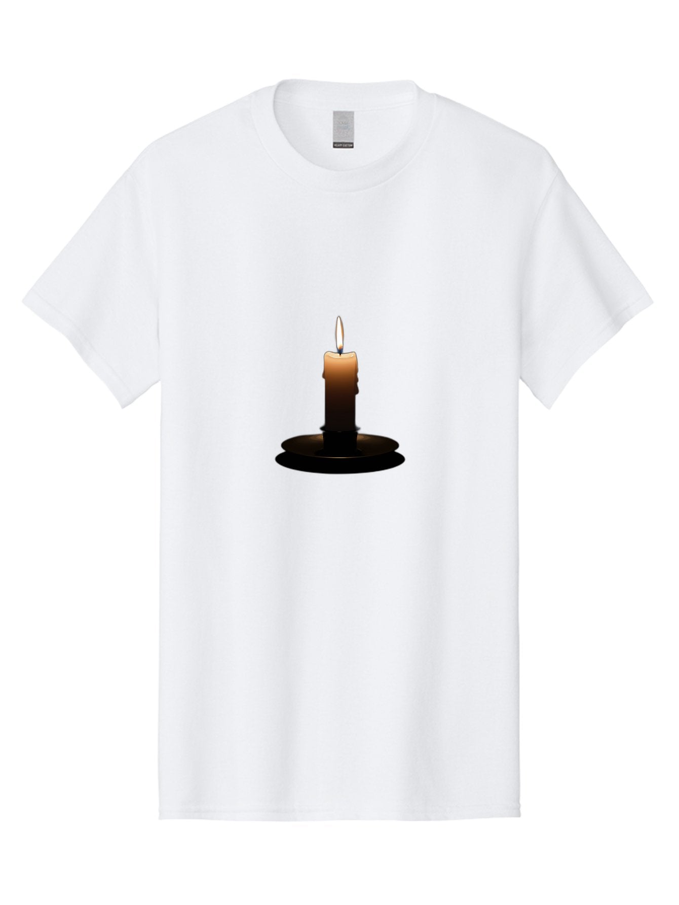 Lit-Candle-7 Men'S Graphic Tee, 100% Cotton, Comfortable Casual Summer Wear, Machine Washable, Vintage Camera, Old Camera, Antique Camera, Black Camera, Classic Photography, Photography Equipment, Nostalgic Device, Film Camera, Camera Art Bai097 3