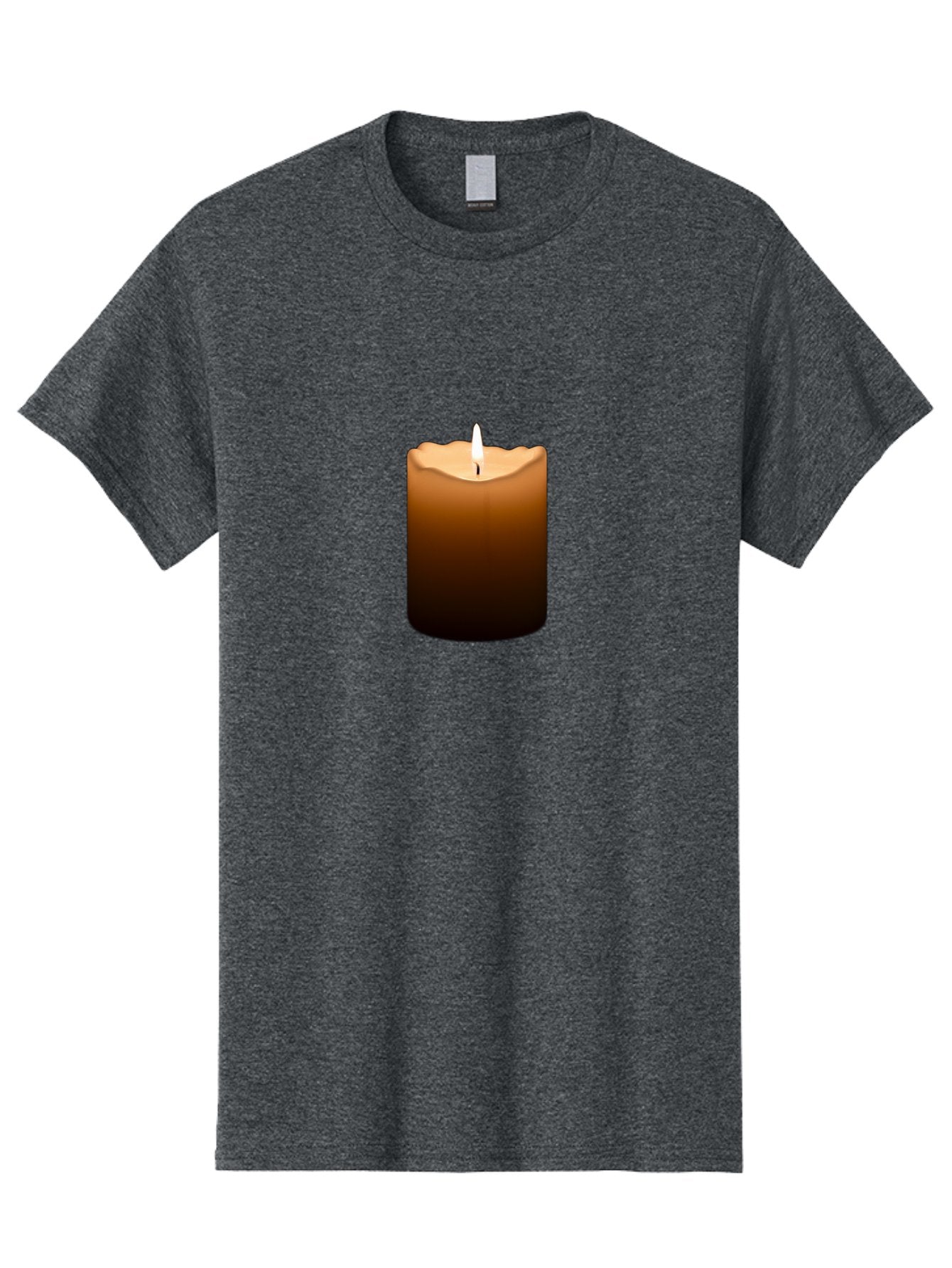 Lit-Candle-8 Men'S Graphic Tee, 100% Cotton, Comfortable Casual Summer Wear, Machine Washable, Vintage Camera, Old Camera, Antique Camera, Black Camera, Classic Photography, Photography Equipment, Nostalgic Device, Film Camera, Camera Art Bai098 8
