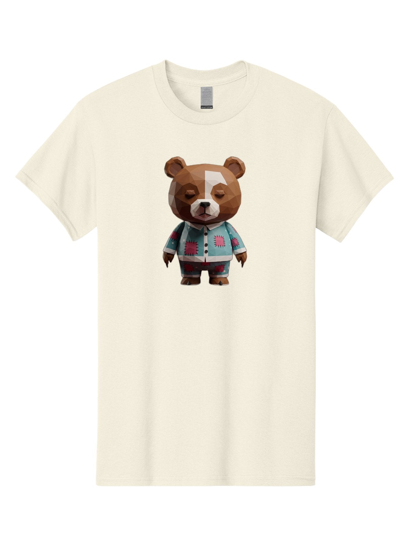 Low-Poly-Brown-Bear Men'S Graphic Tee, 100% Cotton, Comfortable Casual Summer Wear, Machine Washable, Vintage Camera, Old Camera, Antique Camera, Black Camera, Classic Photography, Photography Equipment, Nostalgic Device, Film Camera, Bai105 13