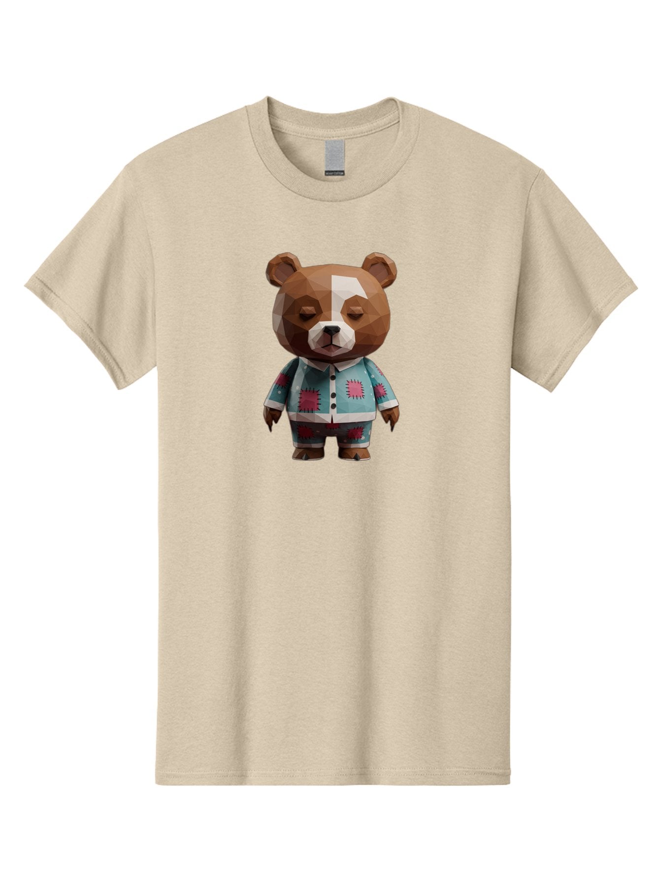 Low-Poly-Brown-Bear Men'S Graphic Tee, 100% Cotton, Comfortable Casual Summer Wear, Machine Washable, Vintage Camera, Old Camera, Antique Camera, Black Camera, Classic Photography, Photography Equipment, Nostalgic Device, Film Camera, Bai105 8