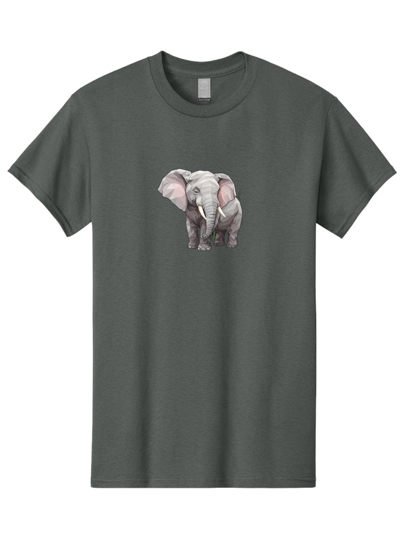 Low-Poly-Elephant Men'S Graphic Tee, 100% Cotton, Comfortable Casual Summer Wear, Machine Washable, Vintage Camera, Old Camera, Antique Camera, Black Camera, Classic Photography, Photography Equipment, Nostalgic Device, Film Camera, Camera Art Bai107