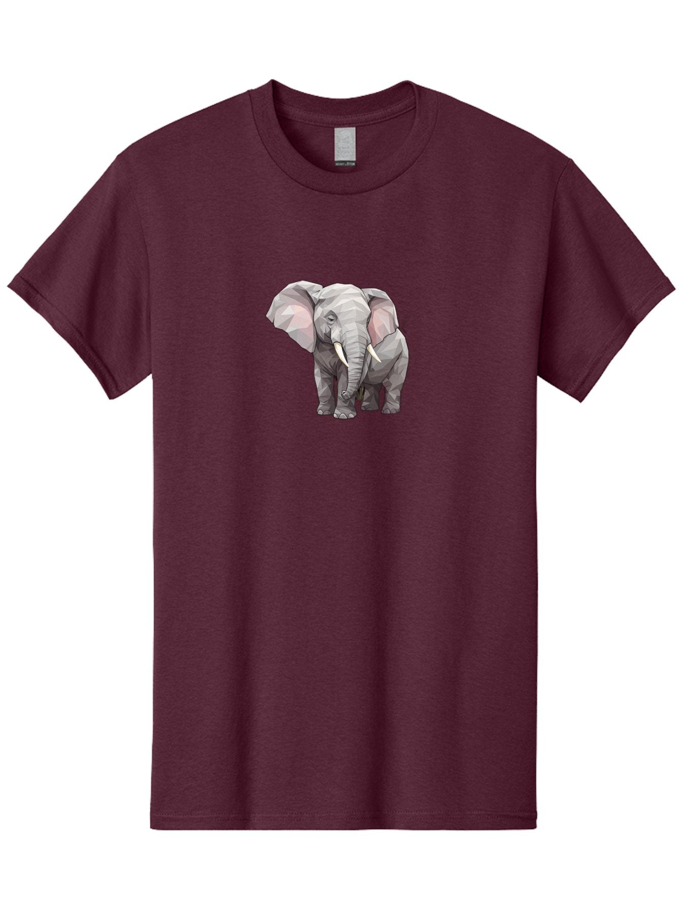 Low-Poly-Elephant Men'S Graphic Tee, 100% Cotton, Comfortable Casual Summer Wear, Machine Washable, Vintage Camera, Old Camera, Antique Camera, Black Camera, Classic Photography, Photography Equipment, Nostalgic Device, Film Camera, Camera Art Bai107 7