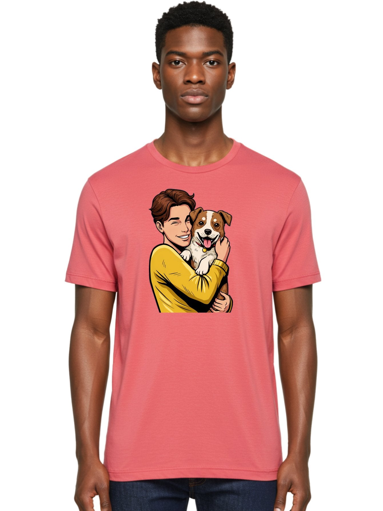 Man-And-Dog Men'S Graphic Tee, 100% Cotton, Comfortable Casual Summer Wear, Machine Washable, Vintage Camera, Old Camera, Antique Camera, Black Camera, Classic Photography, Photography Equipment, Nostalgic Device, Film Camera, Camera Art Bai109 29