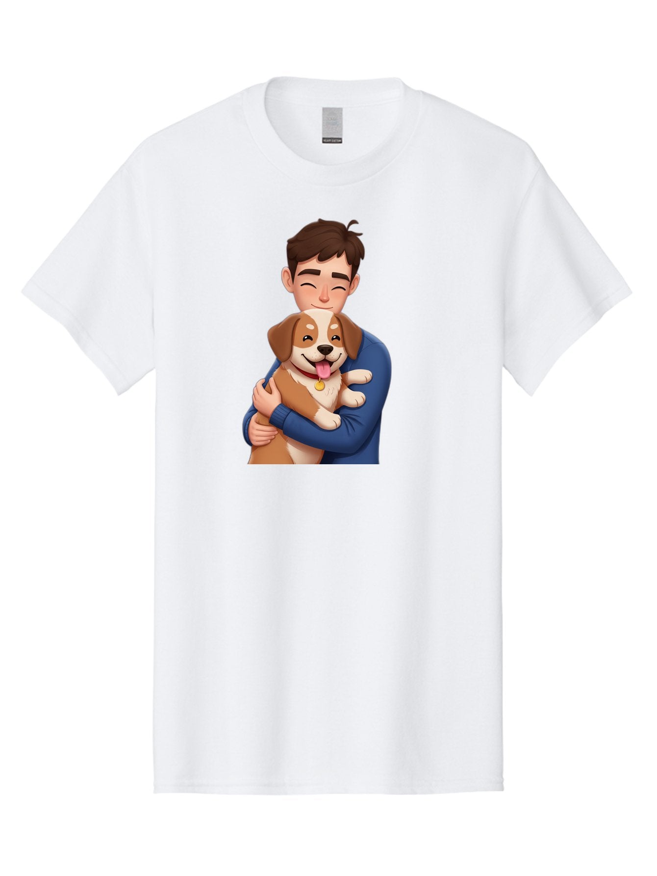 Man-Holding-Dog Men'S Graphic Tee, 100% Cotton, Comfortable Casual Summer Wear, Machine Washable, Vintage Camera, Old Camera, Antique Camera, Black Camera, Classic Photography, Photography Equipment, Nostalgic Device, Film Camera, Camera Art Bai110 4