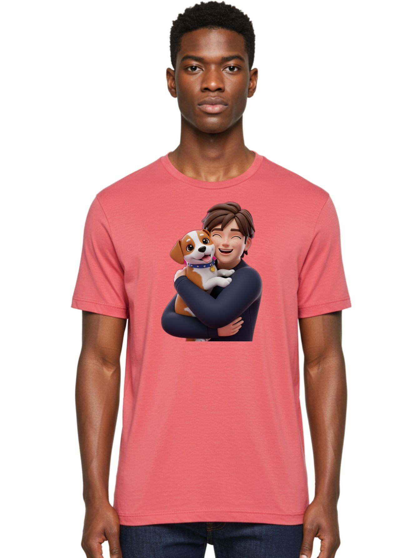 Man-Hugging-Dog Men'S Graphic Tee, 100% Cotton, Comfortable Casual Summer Wear, Machine Washable, Vintage Camera, Old Camera, Antique Camera, Black Camera, Classic Photography, Photography Equipment, Nostalgic Device, Film Camera, Camera Art Bai114 28