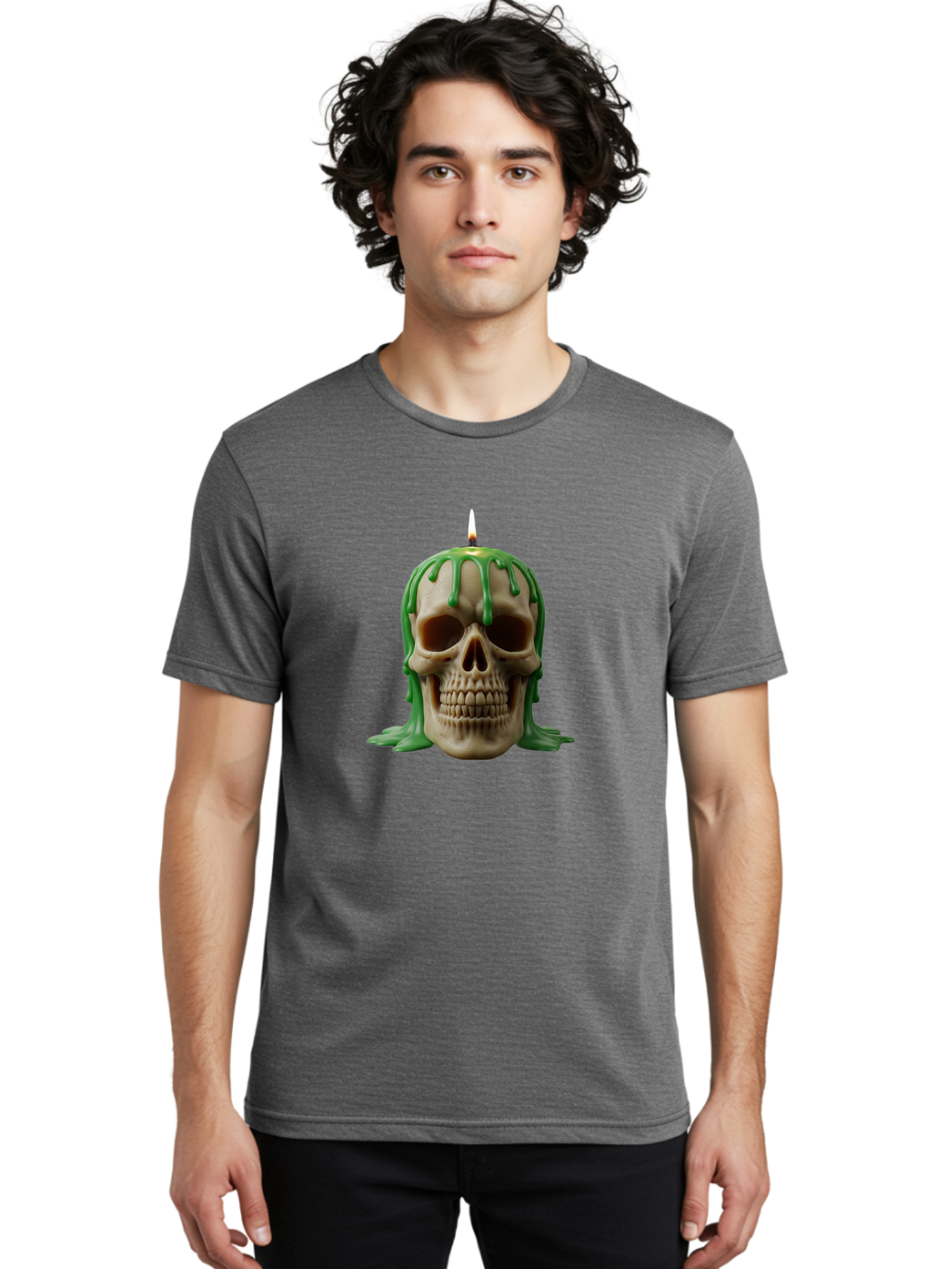 Melting-Skull-Candle Men'S Graphic Tee, 100% Cotton, Comfortable Casual Summer Wear, Machine Washable, Vintage Camera, Old Camera, Antique Camera, Black Camera, Classic Photography, Photography Equipment, Nostalgic Device, Film Camera, Bai129 26