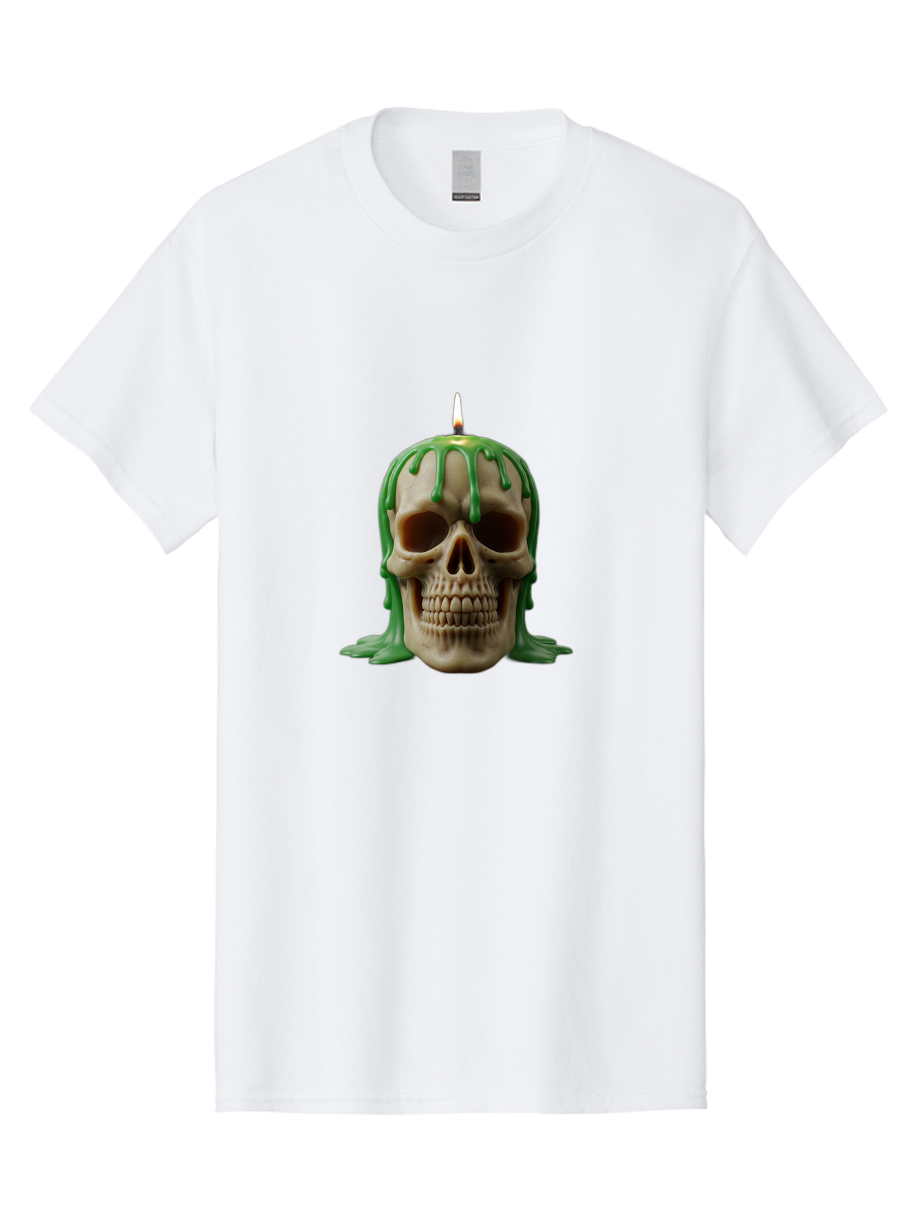 Melting-Skull-Candle Men'S Graphic Tee, 100% Cotton, Comfortable Casual Summer Wear, Machine Washable, Vintage Camera, Old Camera, Antique Camera, Black Camera, Classic Photography, Photography Equipment, Nostalgic Device, Film Camera, Bai129 3