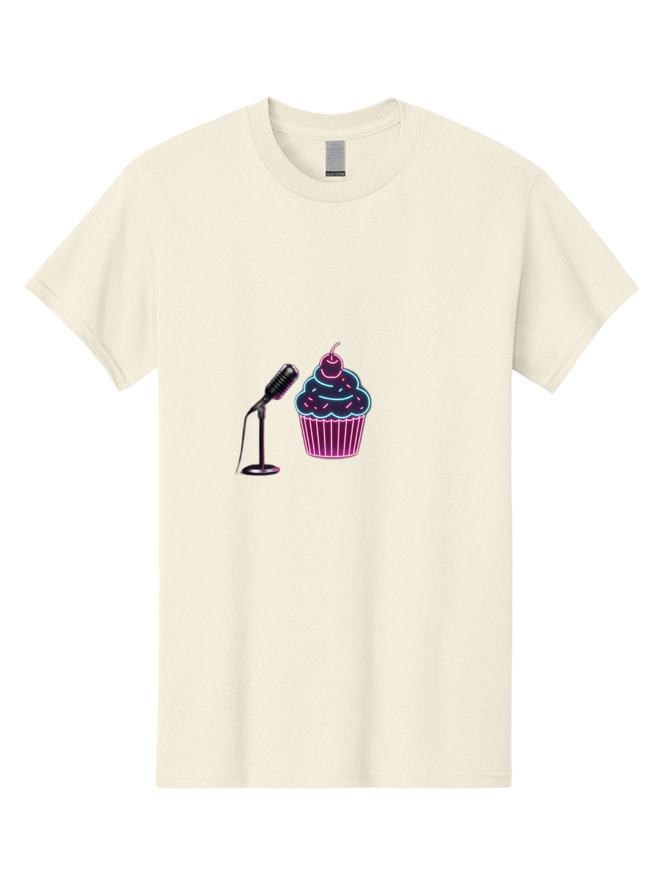 Microphone-And-Cupcake Men'S Graphic Tee, 100% Cotton, Comfortable Casual Summer Wear, Machine Washable, Vintage Camera, Old Camera, Antique Camera, Black Camera, Classic Photography, Photography Equipment, Nostalgic Device, Film Camera, Bai131 11
