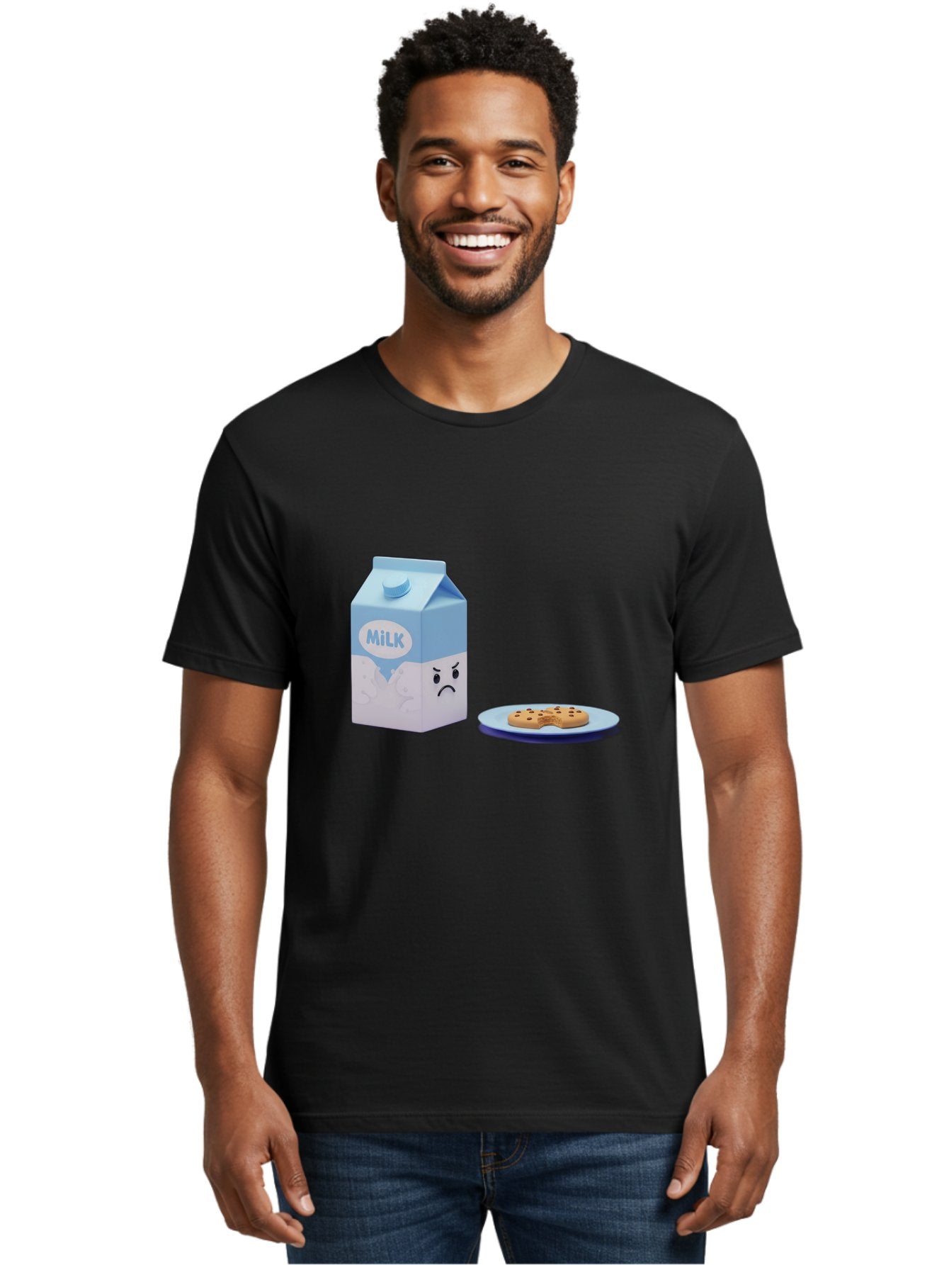 Milk-1 Men'S Graphic Tee, 100% Cotton, Comfortable Casual Summer Wear, Machine Washable, Vintage Camera, Old Camera, Antique Camera, Black Camera, Classic Photography, Photography Equipment, Nostalgic Device, Film Camera, Camera Art Bai132 23