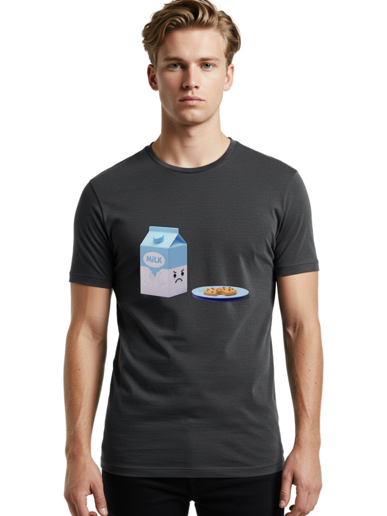 Milk-1 Men'S Graphic Tee, 100% Cotton, Comfortable Casual Summer Wear, Machine Washable, Vintage Camera, Old Camera, Antique Camera, Black Camera, Classic Photography, Photography Equipment, Nostalgic Device, Film Camera, Camera Art Bai132 18