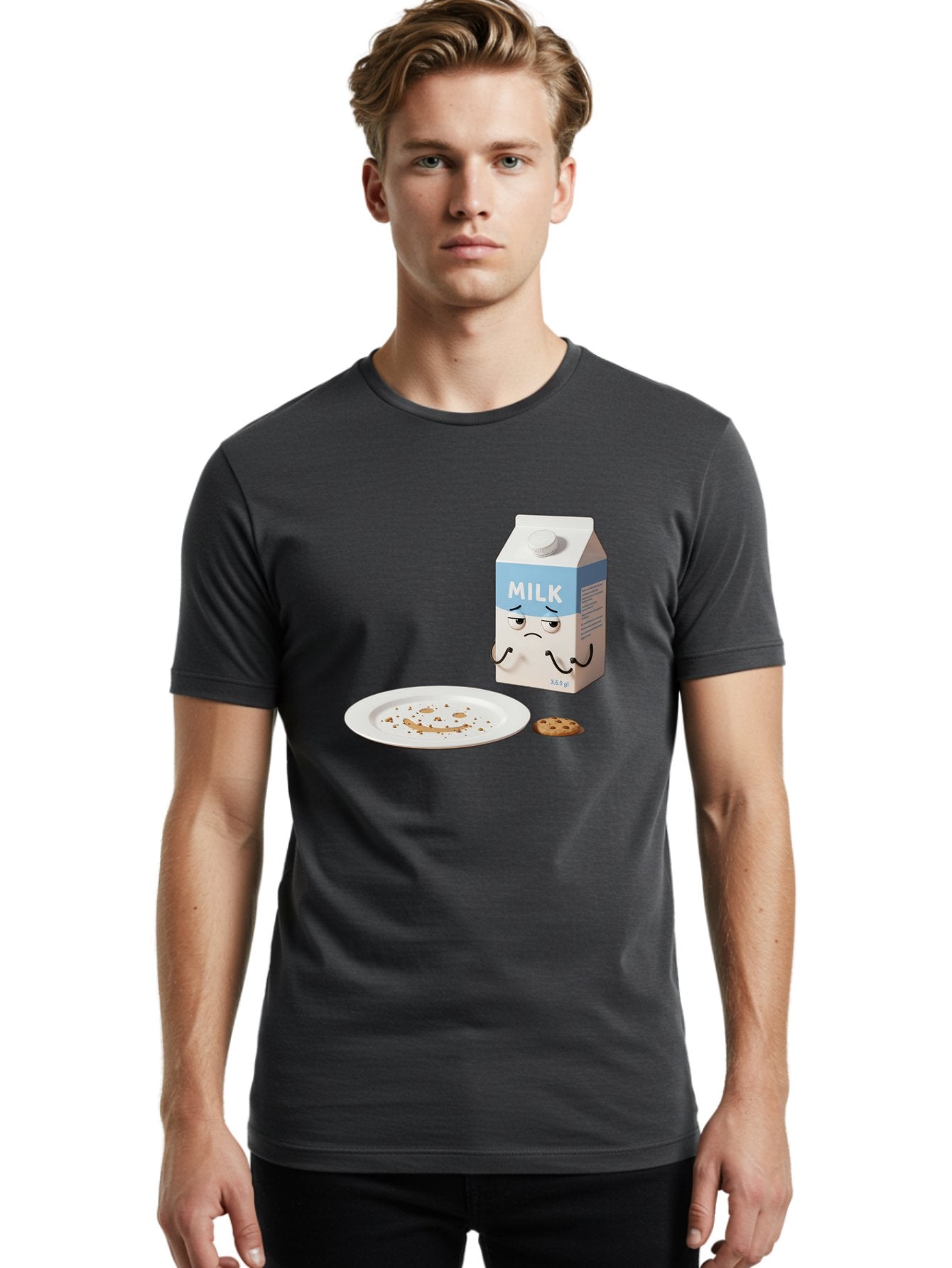 Milk-9 Men'S Graphic Tee, 100% Cotton, Comfortable Casual Summer Wear, Machine Washable, Vintage Camera, Old Camera, Antique Camera, Black Camera, Classic Photography, Photography Equipment, Nostalgic Device, Film Camera, Camera Art Bai143 24