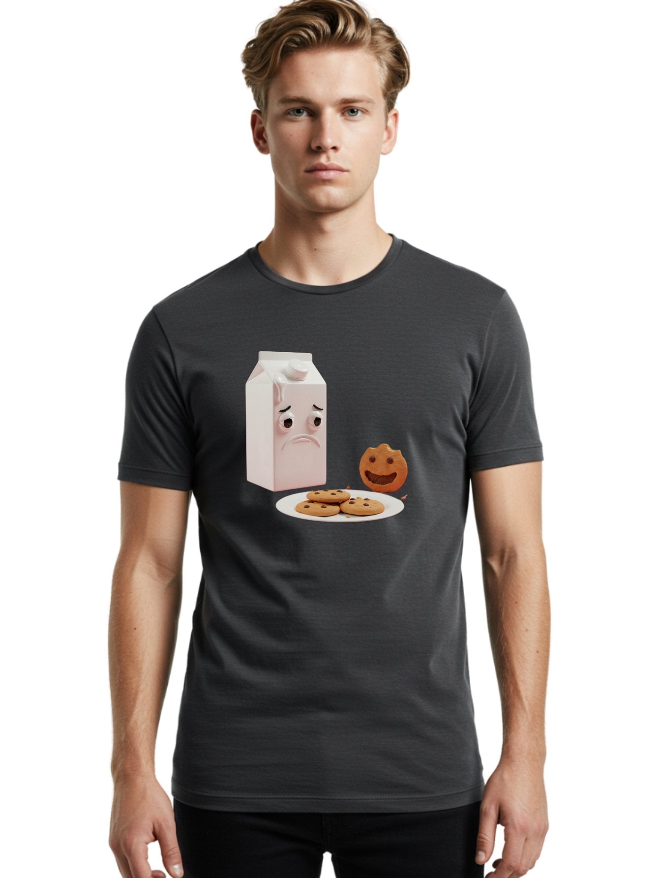 Milk-Carton-1 Men'S Graphic Tee, 100% Cotton, Comfortable Casual Summer Wear, Machine Washable, Vintage Camera, Old Camera, Antique Camera, Black Camera, Classic Photography, Photography Equipment, Nostalgic Device, Film Camera, Camera Art Bai147 24