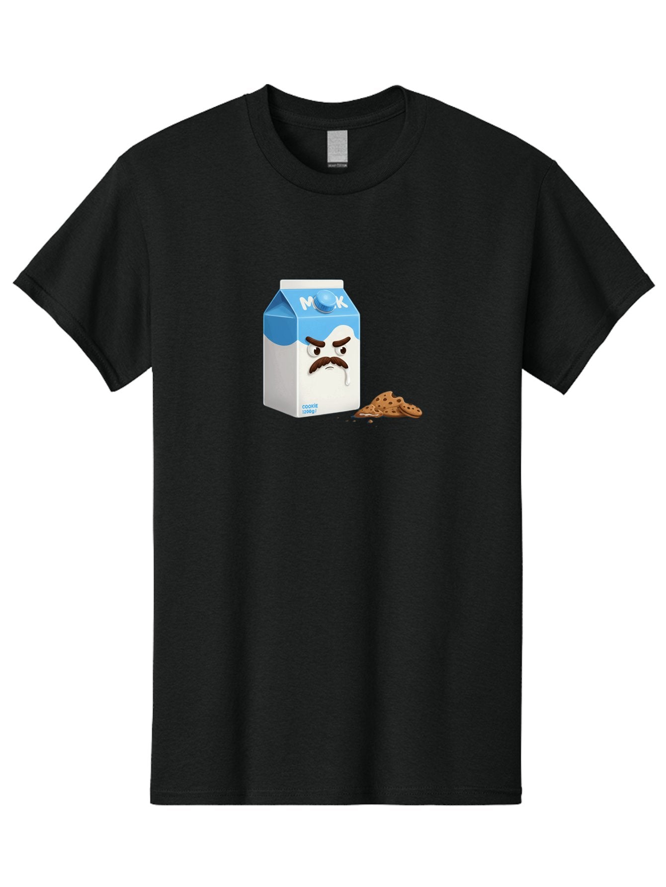 Milk-Carton-With-Mustache Men'S Graphic Tee, 100% Cotton, Comfortable Casual Summer Wear, Machine Washable, Vintage Camera, Old Camera, Antique Camera, Black Camera, Classic Photography, Photography Equipment, Nostalgic Device, Film Camera, Bai149 8