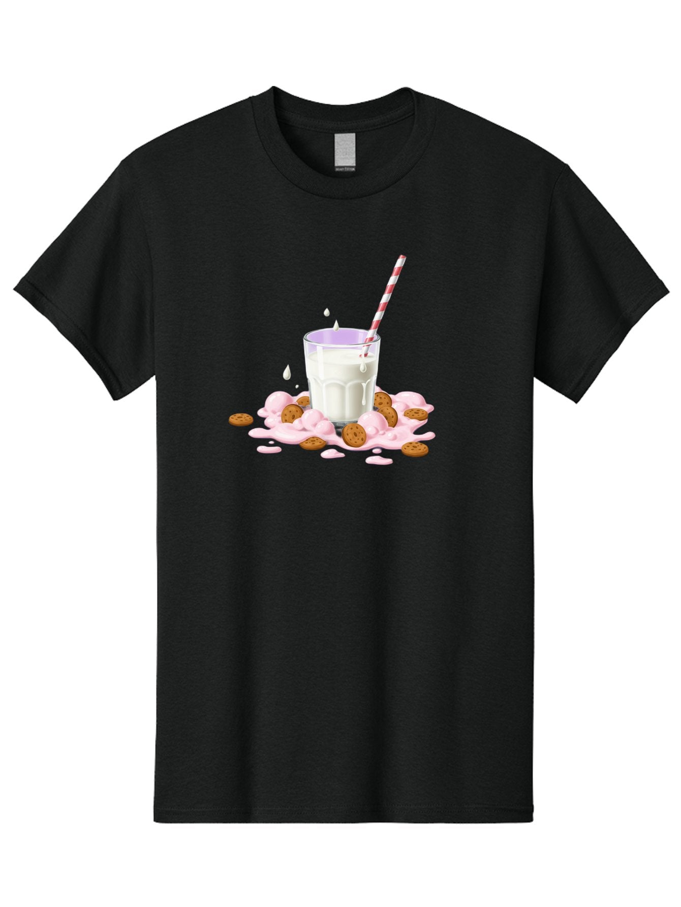 Milkshake-Cookies Men'S Graphic Tee, 100% Cotton, Comfortable Casual Summer Wear, Machine Washable, Vintage Camera, Old Camera, Antique Camera, Black Camera, Classic Photography, Photography Equipment, Nostalgic Device, Film Camera, Camera Art Bai154 14