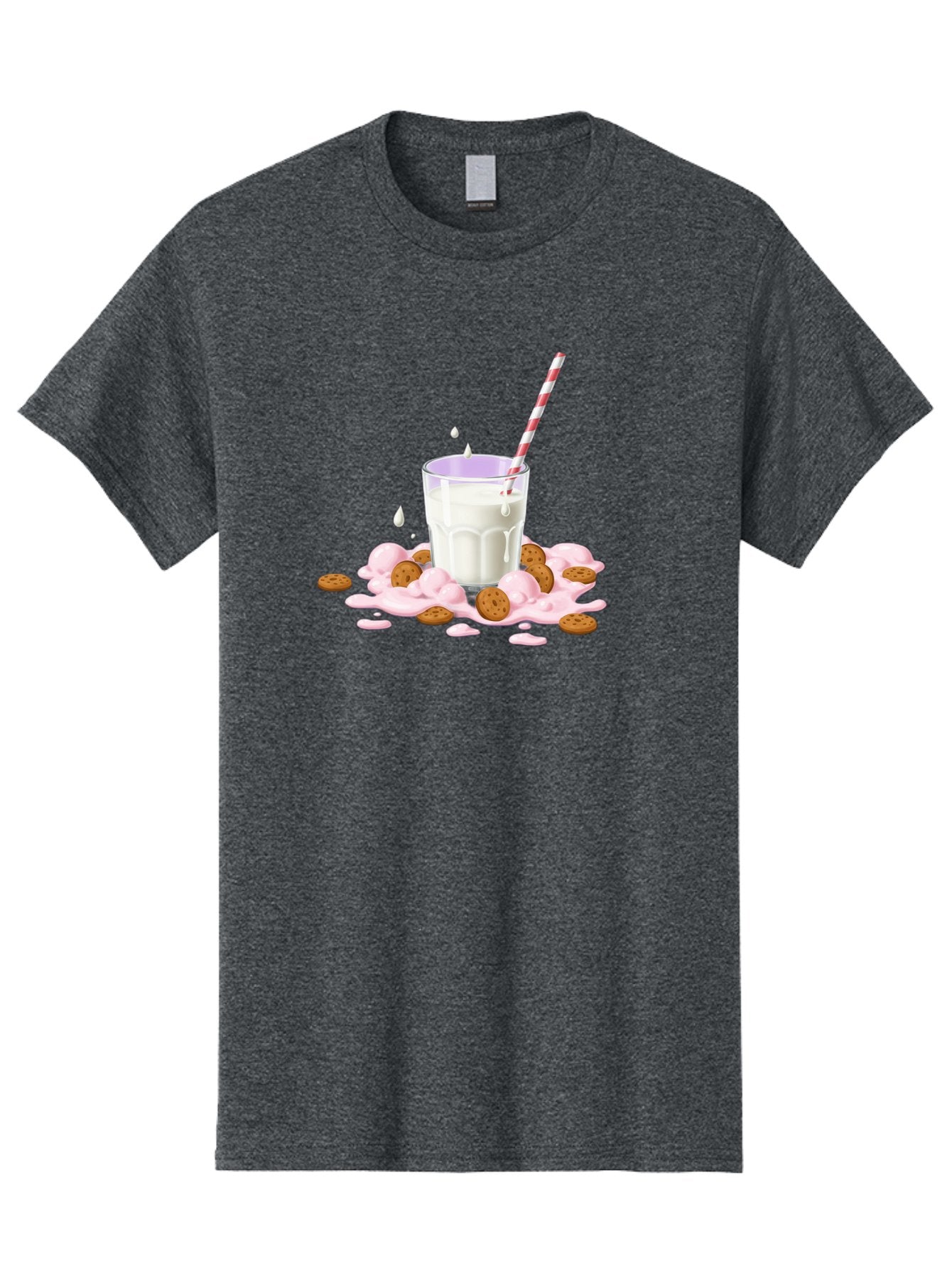 Milkshake-Cookies Men'S Graphic Tee, 100% Cotton, Comfortable Casual Summer Wear, Machine Washable, Vintage Camera, Old Camera, Antique Camera, Black Camera, Classic Photography, Photography Equipment, Nostalgic Device, Film Camera, Camera Art Bai154 7