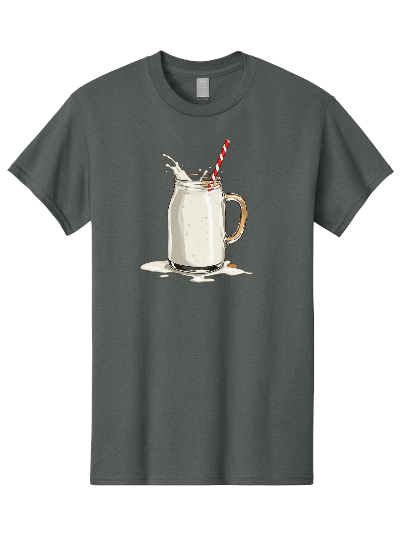 Milkshake-Mason-Jar Men'S Graphic Tee, 100% Cotton, Comfortable Casual Summer Wear, Machine Washable, Vintage Camera, Old Camera, Antique Camera, Black Camera, Classic Photography, Photography Equipment, Nostalgic Device, Film Camera, Bai155 5