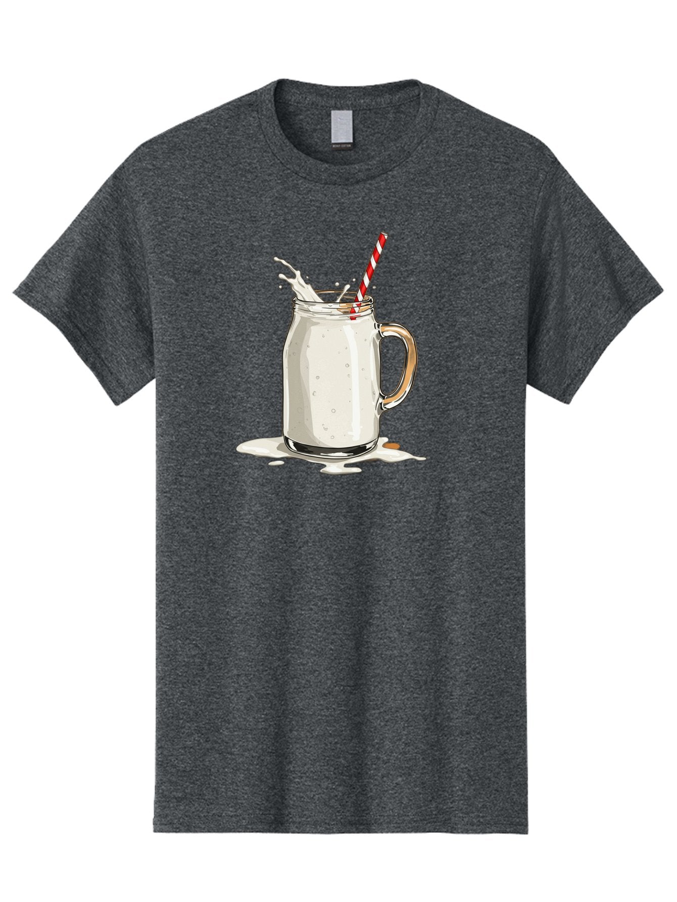 Milkshake-Mason-Jar Men'S Graphic Tee, 100% Cotton, Comfortable Casual Summer Wear, Machine Washable, Vintage Camera, Old Camera, Antique Camera, Black Camera, Classic Photography, Photography Equipment, Nostalgic Device, Film Camera, Bai155 15