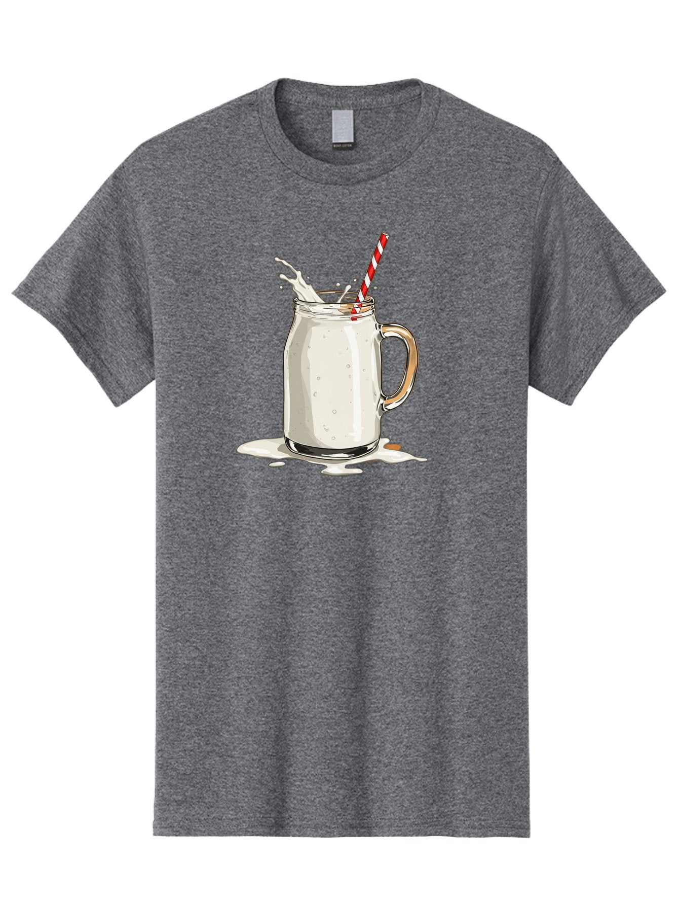 Milkshake-Mason-Jar Men'S Graphic Tee, 100% Cotton, Comfortable Casual Summer Wear, Machine Washable, Vintage Camera, Old Camera, Antique Camera, Black Camera, Classic Photography, Photography Equipment, Nostalgic Device, Film Camera, Bai155 14