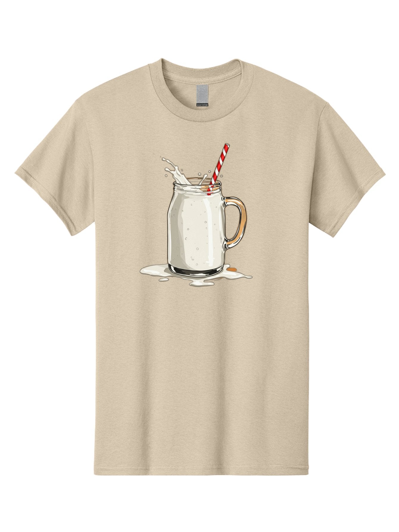 Milkshake-Mason-Jar Men'S Graphic Tee, 100% Cotton, Comfortable Casual Summer Wear, Machine Washable, Vintage Camera, Old Camera, Antique Camera, Black Camera, Classic Photography, Photography Equipment, Nostalgic Device, Film Camera, Bai155 8