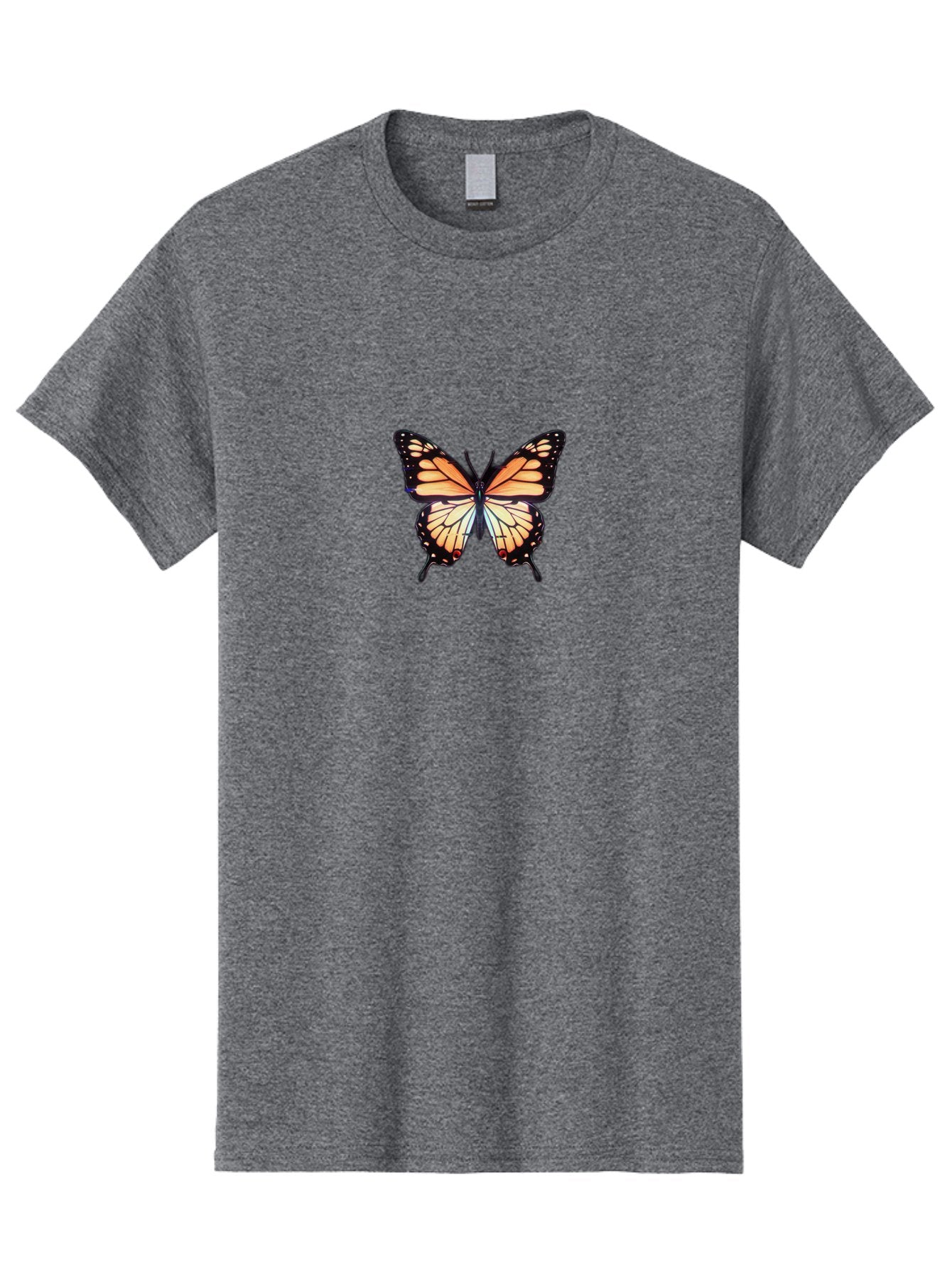 Monarch-Butterfly Men'S Graphic Tee, 100% Cotton, Comfortable Casual Summer Wear, Machine Washable, Vintage Camera, Old Camera, Antique Camera, Black Camera, Classic Photography, Photography Equipment, Nostalgic Device, Film Camera, Camera Art Bai159 8
