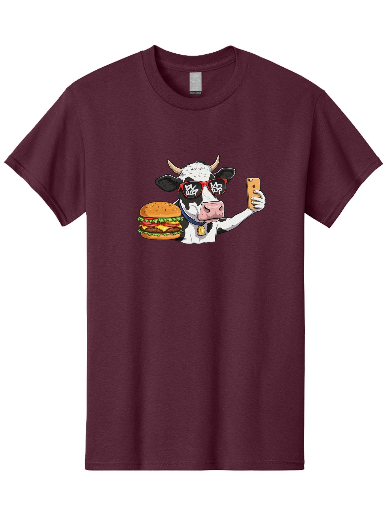 Moo-Burger-1 Men'S Graphic Tee, 100% Cotton, Comfortable Casual Summer Wear, Machine Washable, Vintage Camera, Old Camera, Antique Camera, Black Camera, Classic Photography, Photography Equipment, Nostalgic Device, Film Camera, Camera Art Bai160 13