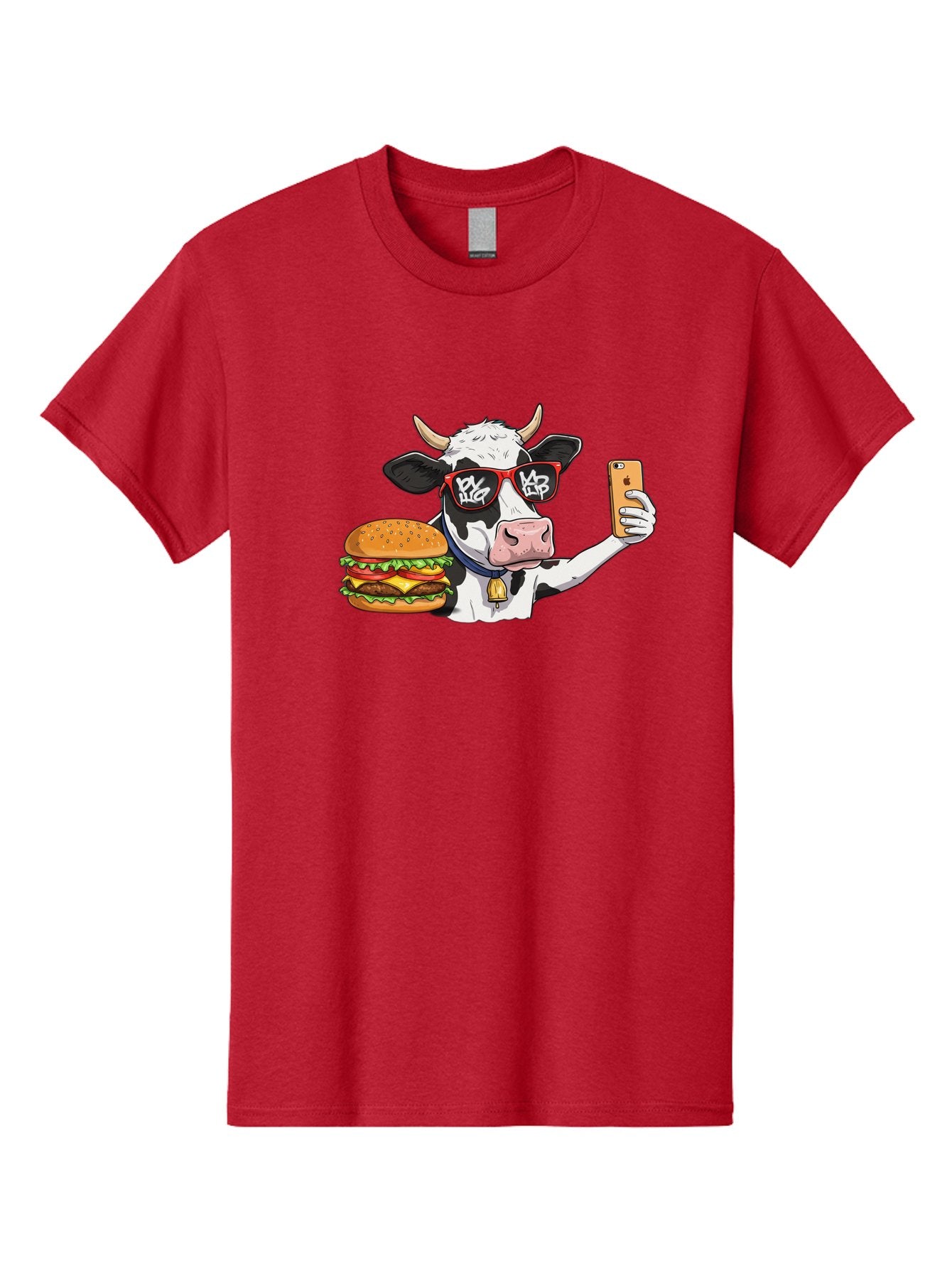 Moo-Burger-1 Men'S Graphic Tee, 100% Cotton, Comfortable Casual Summer Wear, Machine Washable, Vintage Camera, Old Camera, Antique Camera, Black Camera, Classic Photography, Photography Equipment, Nostalgic Device, Film Camera, Camera Art Bai160
