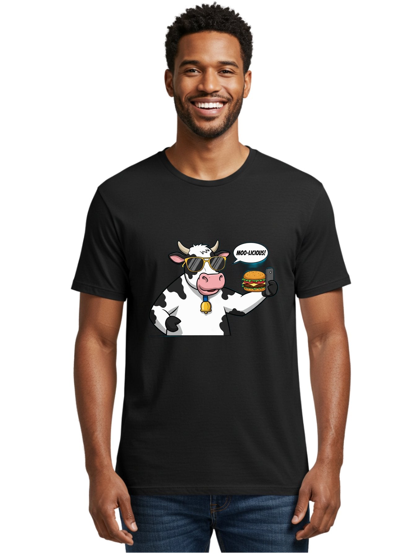 Moo-Licious Men'S Graphic Tee, 100% Cotton, Comfortable Casual Summer Wear, Machine Washable, Vintage Camera, Old Camera, Antique Camera, Black Camera, Classic Photography, Photography Equipment, Nostalgic Device, Film Camera, Camera Art Bai162 18