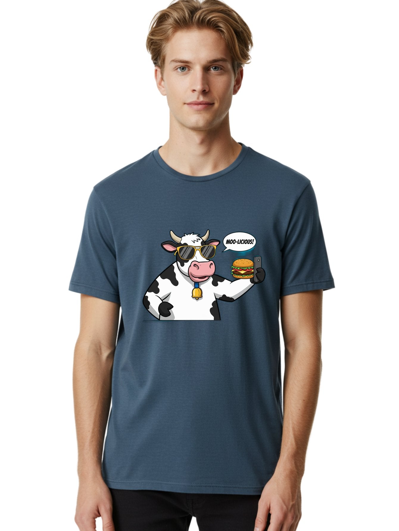 Moo-Licious Men'S Graphic Tee, 100% Cotton, Comfortable Casual Summer Wear, Machine Washable, Vintage Camera, Old Camera, Antique Camera, Black Camera, Classic Photography, Photography Equipment, Nostalgic Device, Film Camera, Camera Art Bai162 25