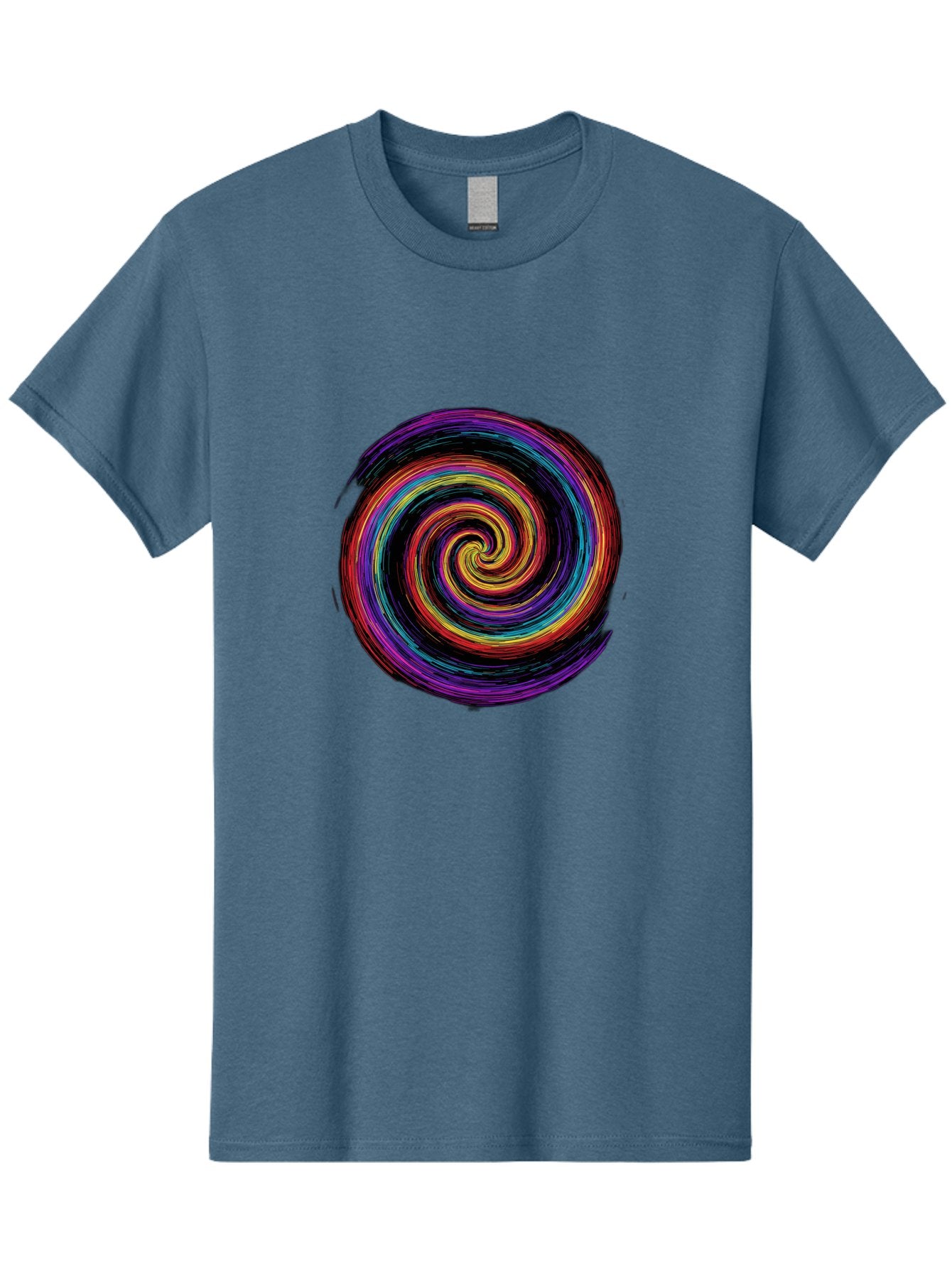Multicolored-Spiral Men'S Graphic Tee, 100% Cotton, Comfortable Casual Summer Wear, Machine Washable, Vintage Camera, Old Camera, Antique Camera, Black Camera, Classic Photography, Photography Equipment, Nostalgic Device, Film Camera, Bai172 15