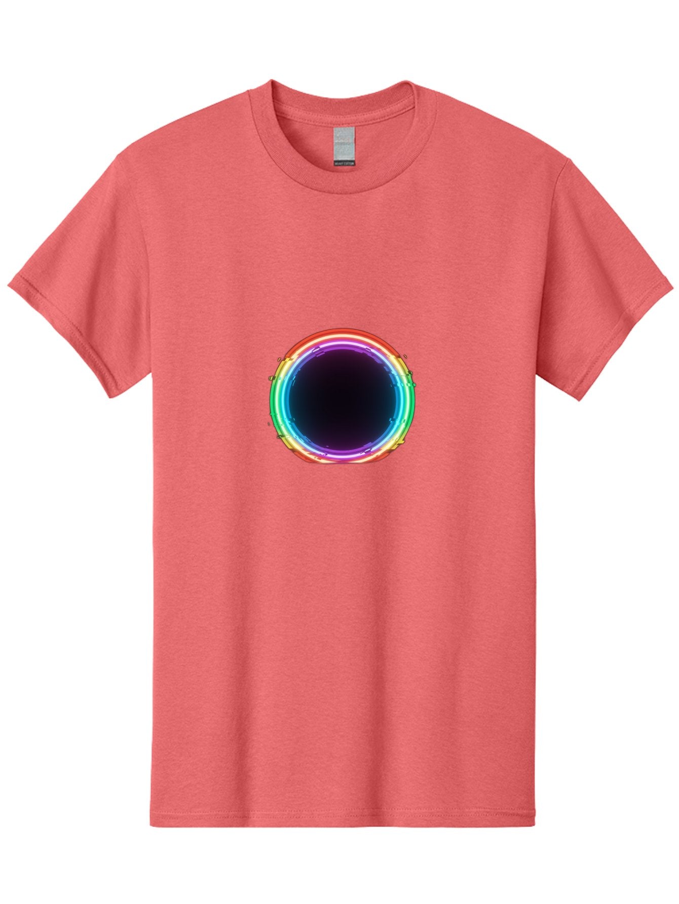 Neon-Circle Men'S Graphic Tee, 100% Cotton, Comfortable Casual Summer Wear, Machine Washable, Vintage Camera, Old Camera, Antique Camera, Black Camera, Classic Photography, Photography Equipment, Nostalgic Device, Film Camera, Camera Art Bai180 7