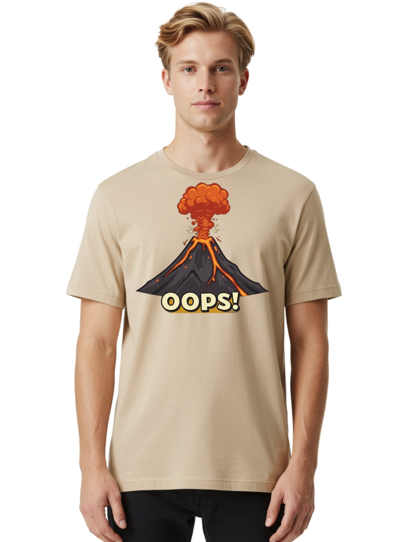 Oops-2 Men'S Graphic Tee, 100% Cotton, Comfortable Casual Summer Wear, Machine Washable, Vintage Camera, Old Camera, Antique Camera, Black Camera, Classic Photography, Photography Equipment, Nostalgic Device, Film Camera, Camera Art Bai193 30