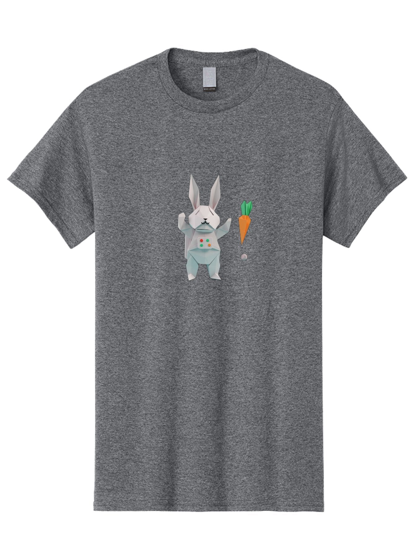 Origami-Bunny-With-Carrot Men'S Graphic Tee, 100% Cotton, Comfortable Casual Summer Wear, Machine Washable, Vintage Camera, Old Camera, Antique Camera, Black Camera, Classic Photography, Photography Equipment, Nostalgic Device, Film Camera, Bai197 3