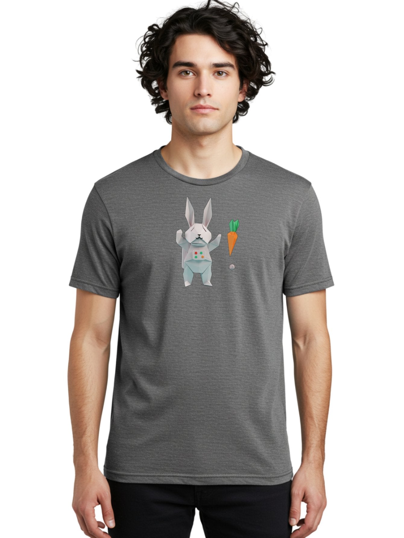 Origami-Bunny-With-Carrot Men'S Graphic Tee, 100% Cotton, Comfortable Casual Summer Wear, Machine Washable, Vintage Camera, Old Camera, Antique Camera, Black Camera, Classic Photography, Photography Equipment, Nostalgic Device, Film Camera, Bai197 22