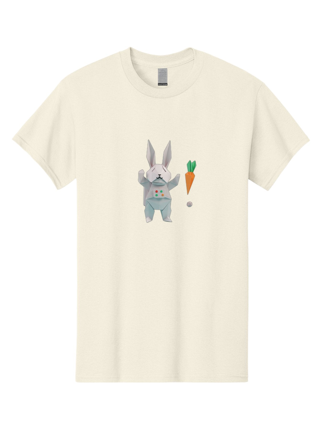 Origami-Bunny-With-Carrot Men'S Graphic Tee, 100% Cotton, Comfortable Casual Summer Wear, Machine Washable, Vintage Camera, Old Camera, Antique Camera, Black Camera, Classic Photography, Photography Equipment, Nostalgic Device, Film Camera, Bai197 6