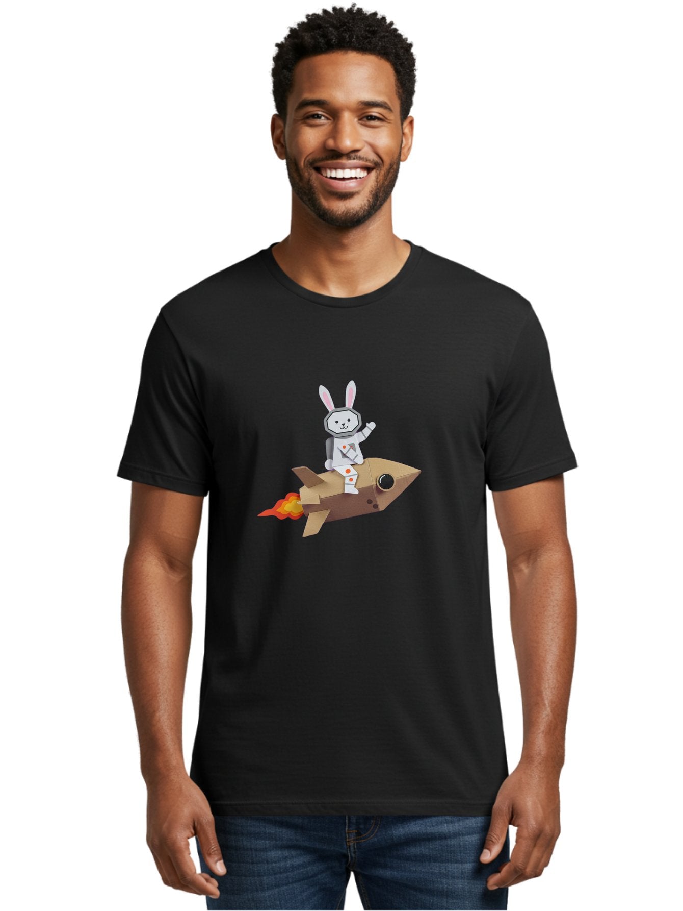 Paper-Bunny-Astronaut Men'S Graphic Tee, 100% Cotton, Comfortable Casual Summer Wear, Machine Washable, Vintage Camera, Old Camera, Antique Camera, Black Camera, Classic Photography, Photography Equipment, Nostalgic Device, Film Camera, Bai202 20