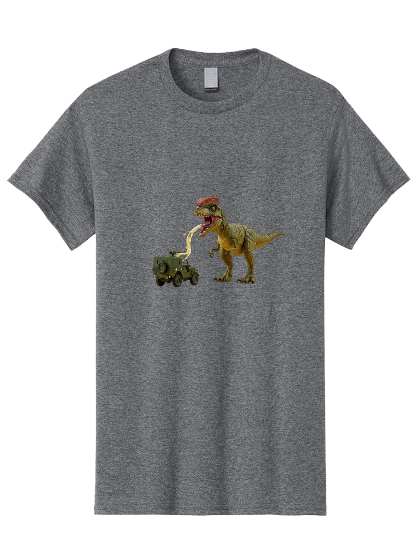 Parasaurolophus-Eating-Military-Vehicle Men'S Graphic Tee, 100% Cotton, Comfortable Casual Summer Wear, Machine Washable, Vintage Camera, Old Camera, Antique Camera, Black Camera, Classic Photography, Photography Equipment, Nostalgic Device, Bai206 11
