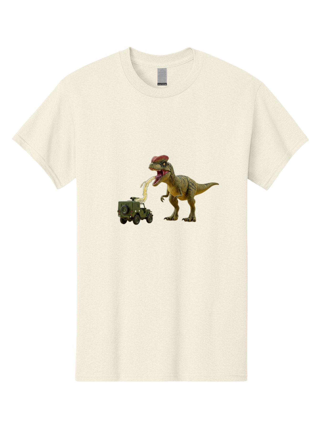 Parasaurolophus-Eating-Military-Vehicle Men'S Graphic Tee, 100% Cotton, Comfortable Casual Summer Wear, Machine Washable, Vintage Camera, Old Camera, Antique Camera, Black Camera, Classic Photography, Photography Equipment, Nostalgic Device, Bai206 3
