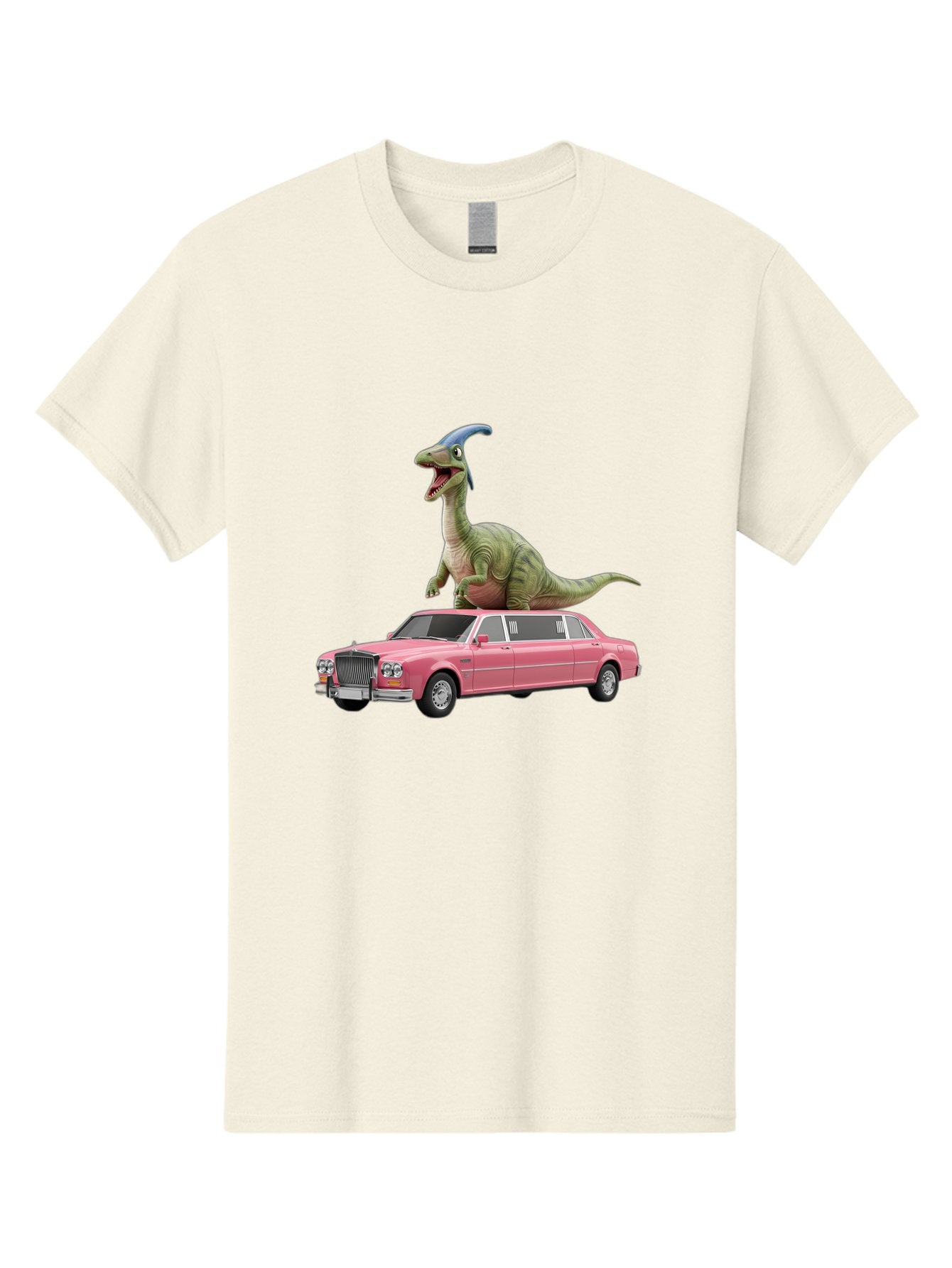 Parasaurolophus-On-Pink-Limousine Men'S Graphic Tee, 100% Cotton, Comfortable Casual Summer Wear, Machine Washable, Vintage Camera, Old Camera, Antique Camera, Black Camera, Classic Photography, Photography Equipment, Nostalgic Device, Bai207 5