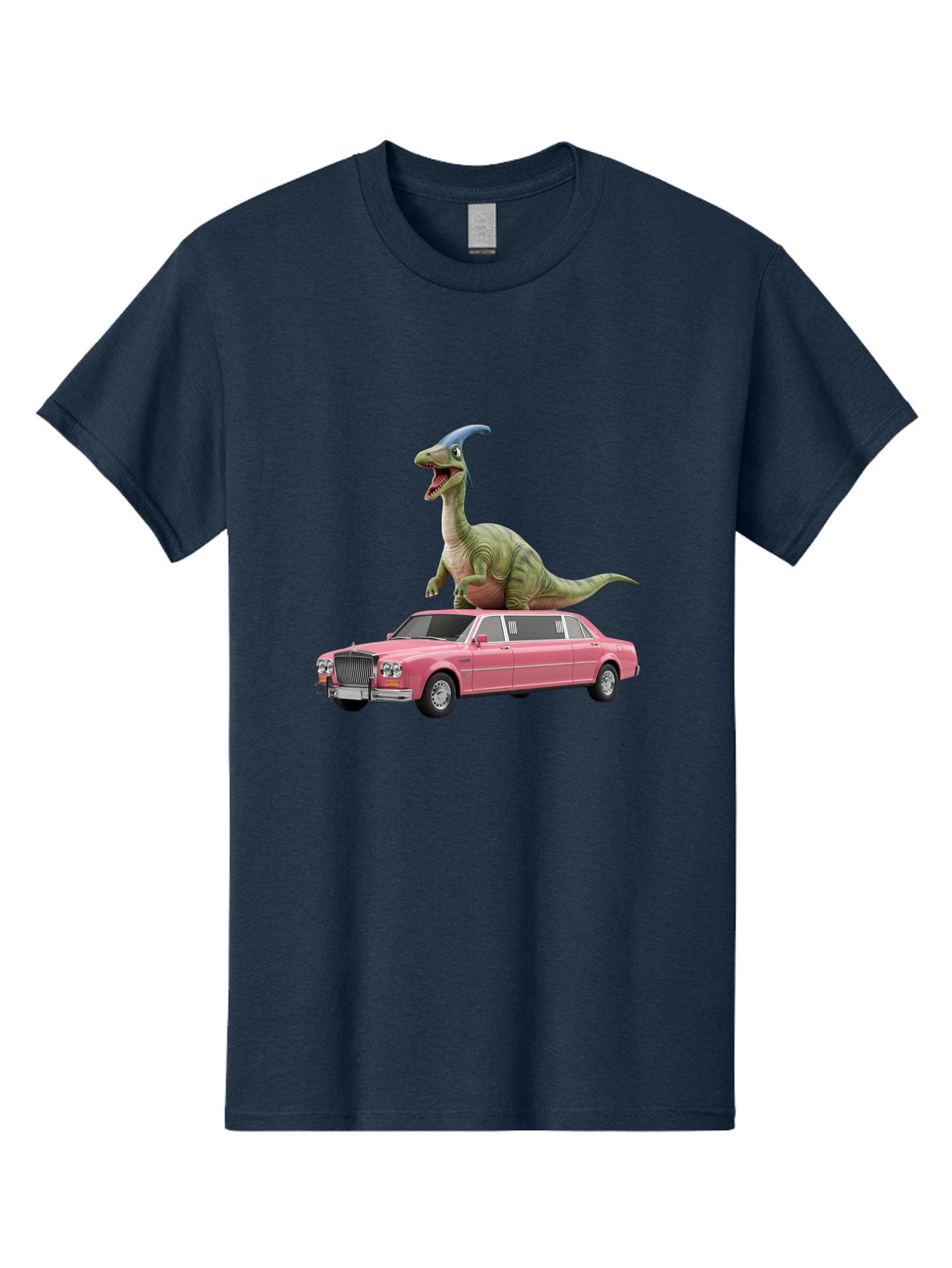 Parasaurolophus-On-Pink-Limousine Men'S Graphic Tee, 100% Cotton, Comfortable Casual Summer Wear, Machine Washable, Vintage Camera, Old Camera, Antique Camera, Black Camera, Classic Photography, Photography Equipment, Nostalgic Device, Bai207 4