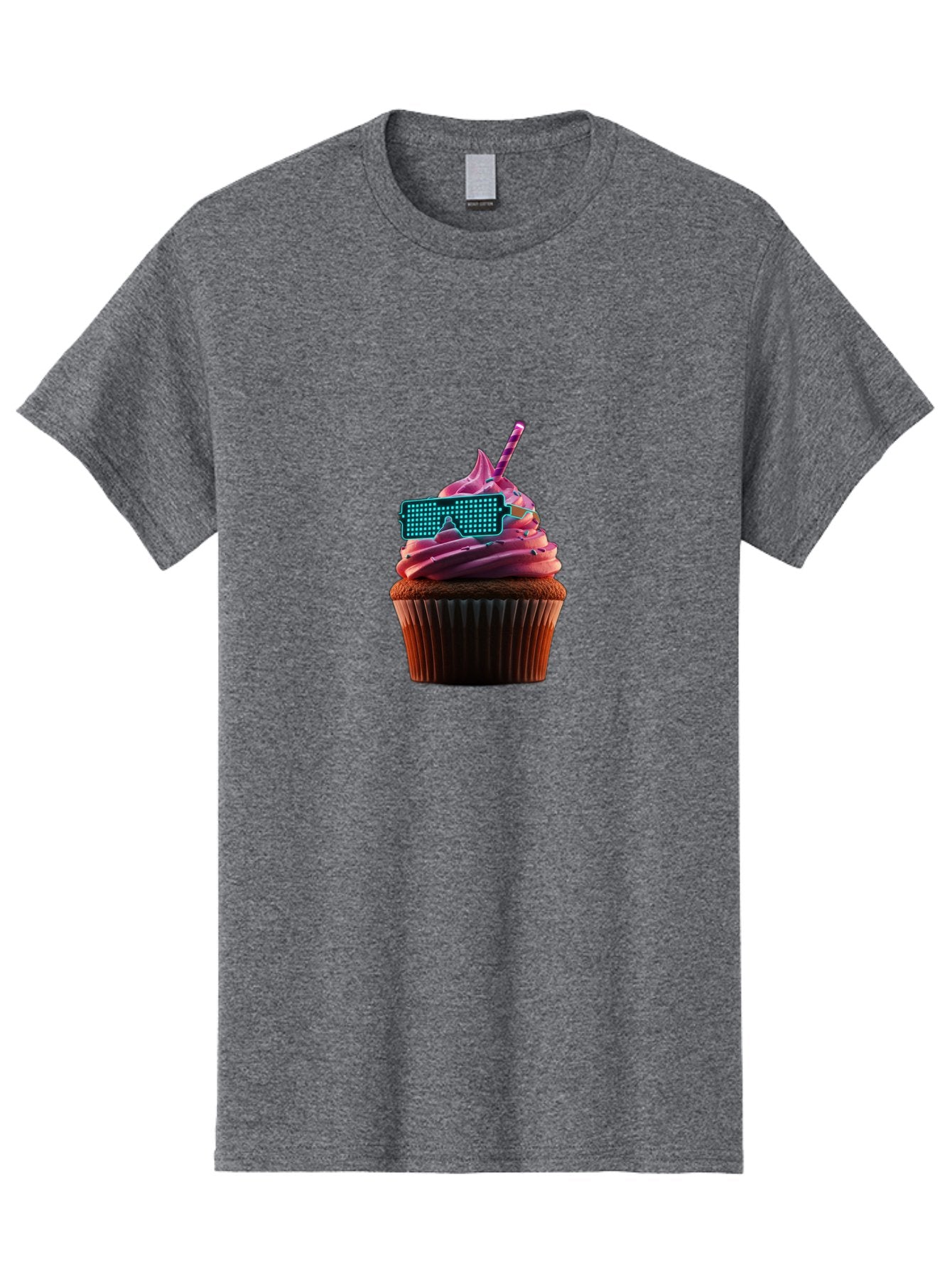 Party-Cupcake Men'S Graphic Tee, 100% Cotton, Comfortable Casual Summer Wear, Machine Washable, Vintage Camera, Old Camera, Antique Camera, Black Camera, Classic Photography, Photography Equipment, Nostalgic Device, Film Camera, Camera Art Bai209 10