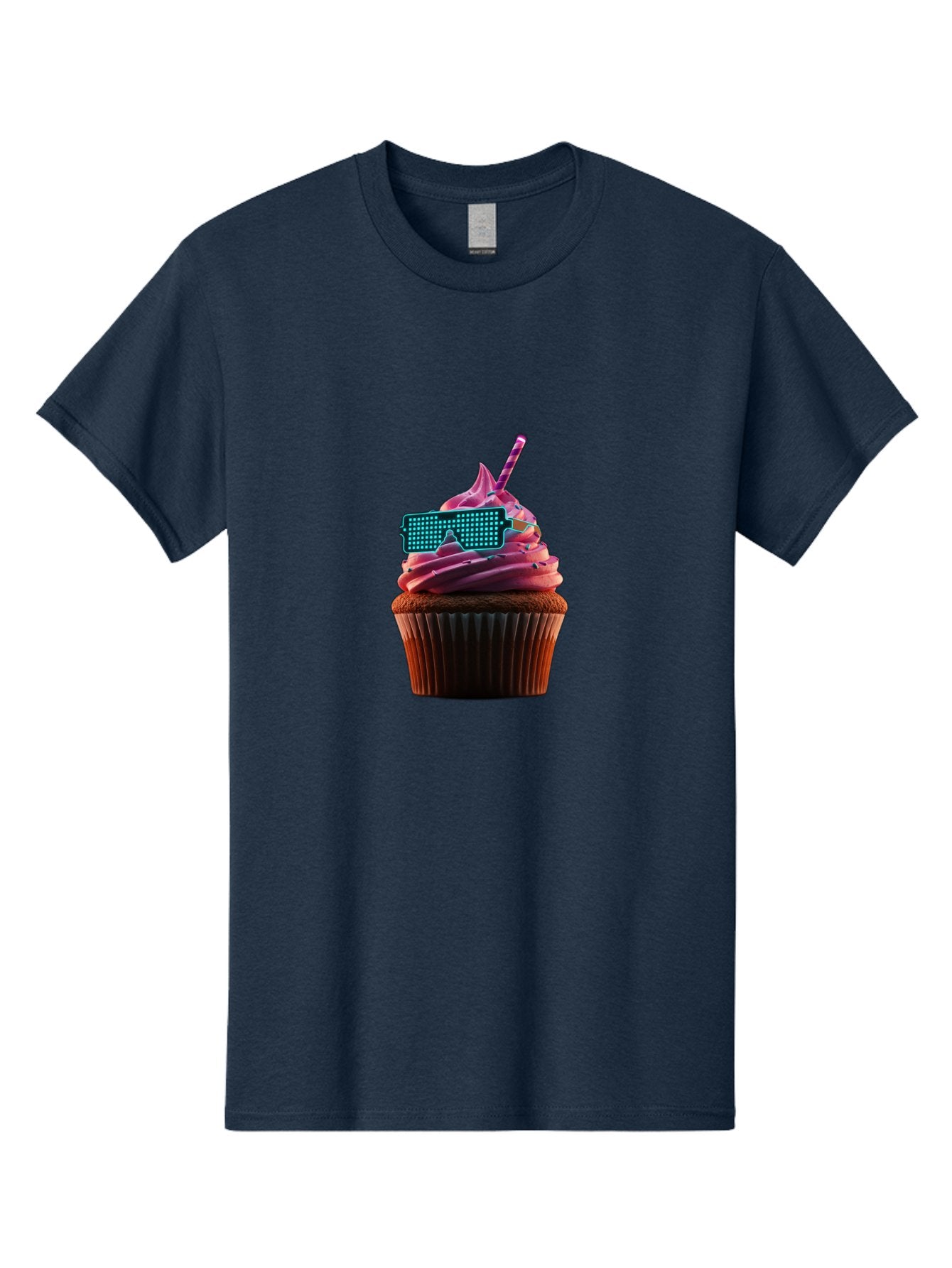 Party-Cupcake Men'S Graphic Tee, 100% Cotton, Comfortable Casual Summer Wear, Machine Washable, Vintage Camera, Old Camera, Antique Camera, Black Camera, Classic Photography, Photography Equipment, Nostalgic Device, Film Camera, Camera Art Bai209 4